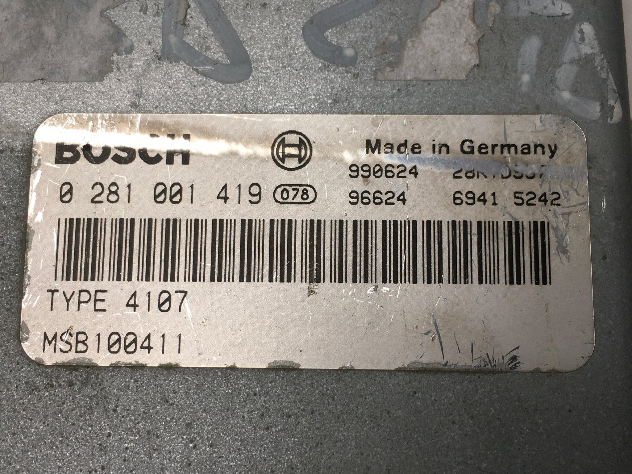 Centralita Motor Rover 600 - 0281001419