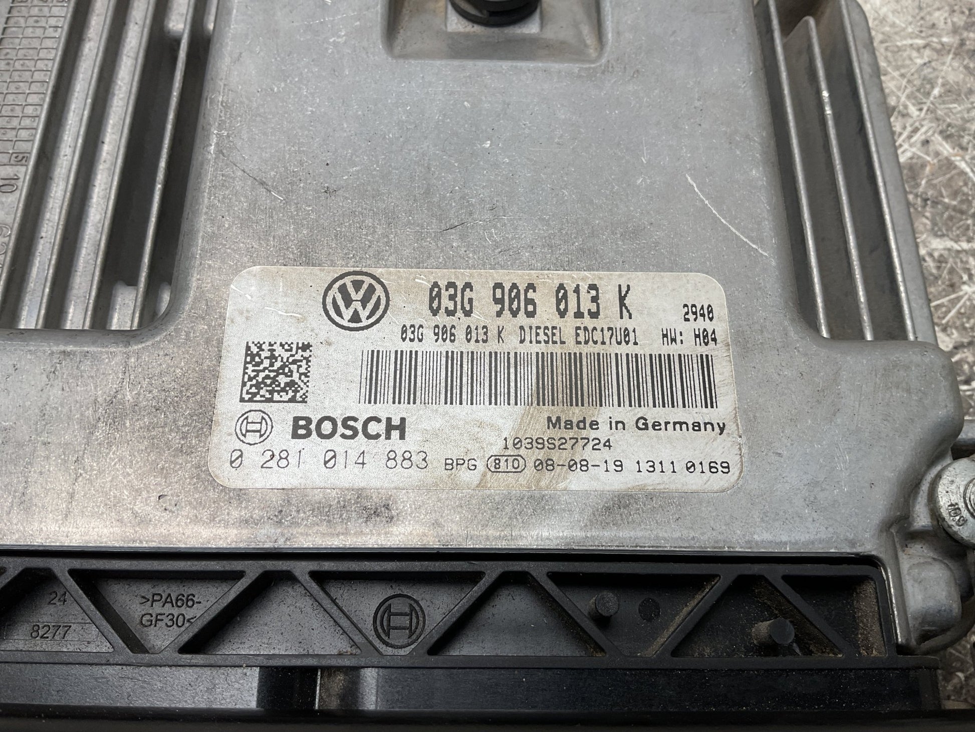 Centralita Motor Seat Ibiza 2008 - 2017 - 03G906013K _