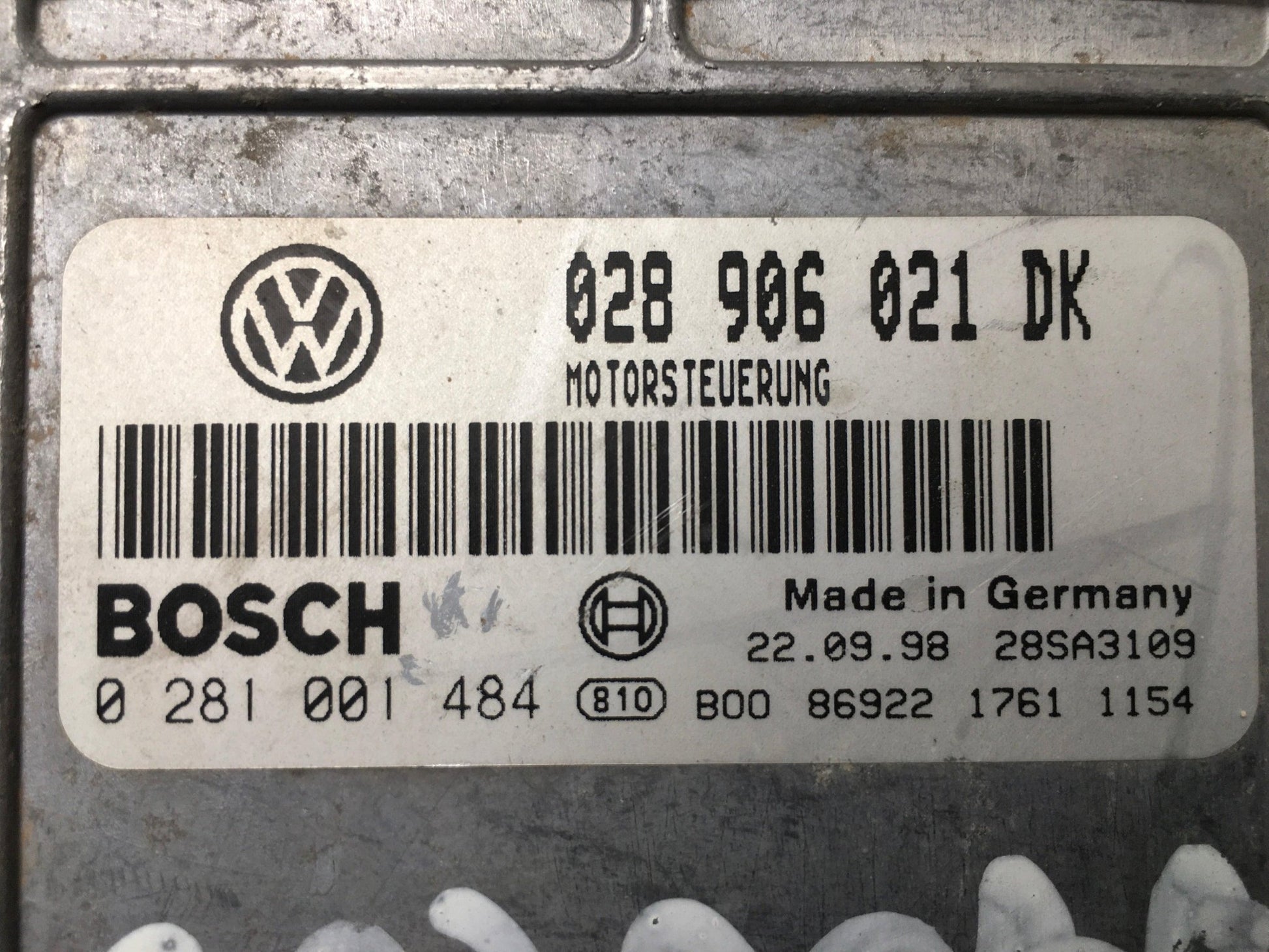 Centralita Motor Seat Ibiza II - 028906021DK