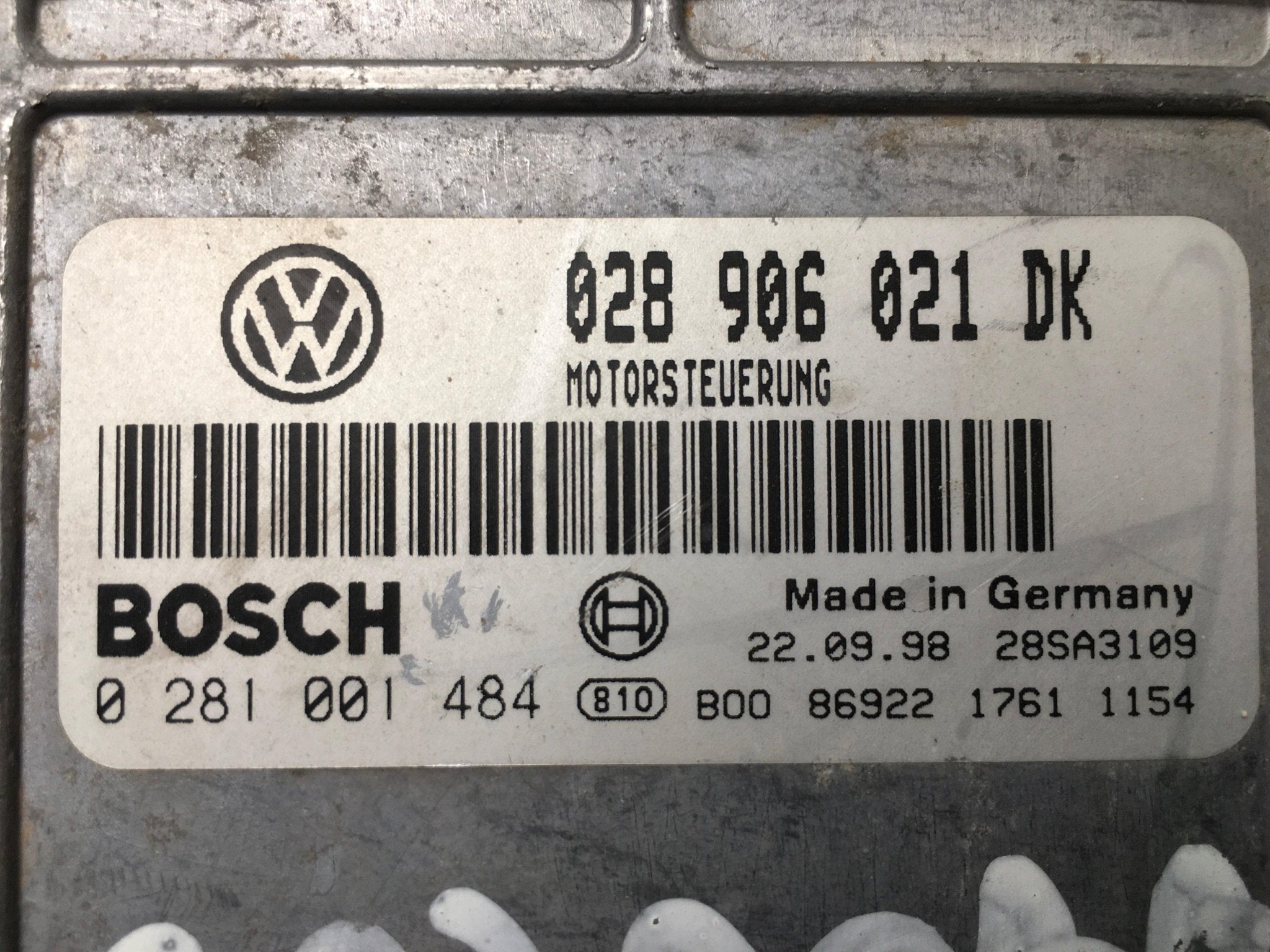 Centralita Motor Seat Ibiza II - 028906021DK