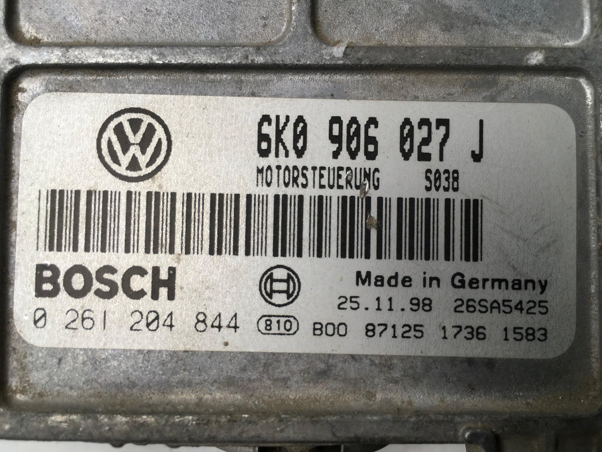 Centralita Motor Seat Ibiza II - 6K0906027J