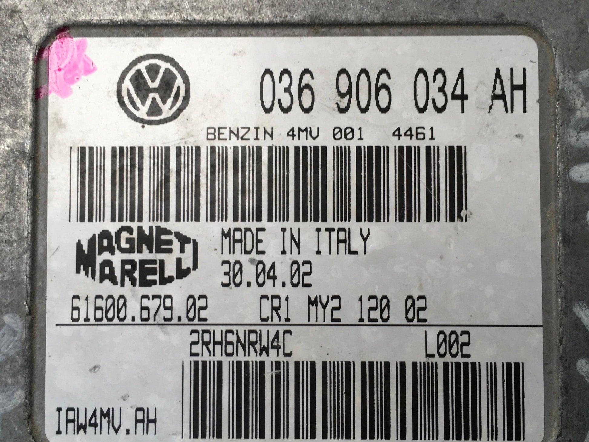 Centralita Motor Seat Ibiza III - 036906034AH