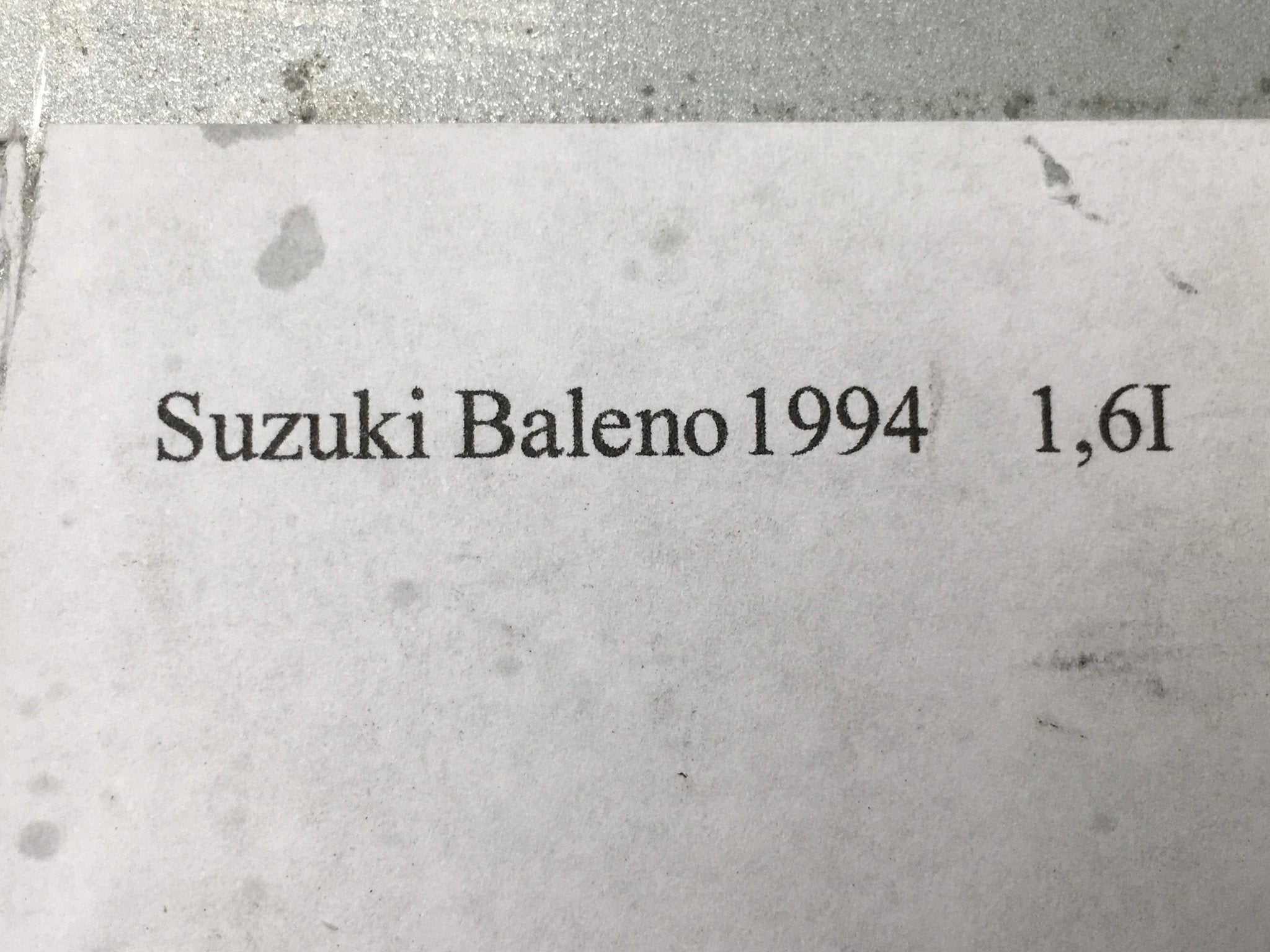 Centralita Motor Suzuki Baleno I - 3392061GB0