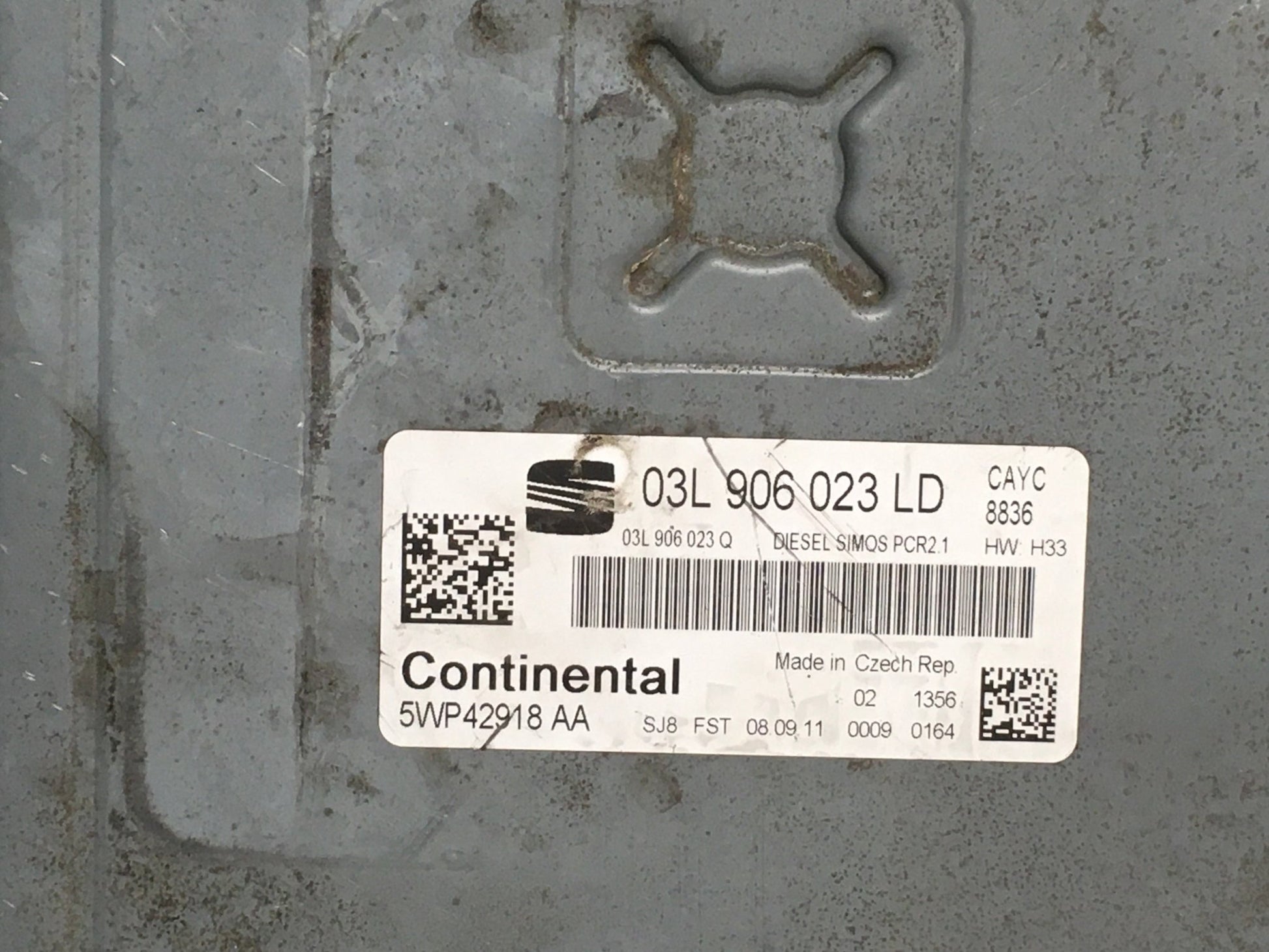 Centralita Motor Toledo IV Ibiza IV - 3L906023LD