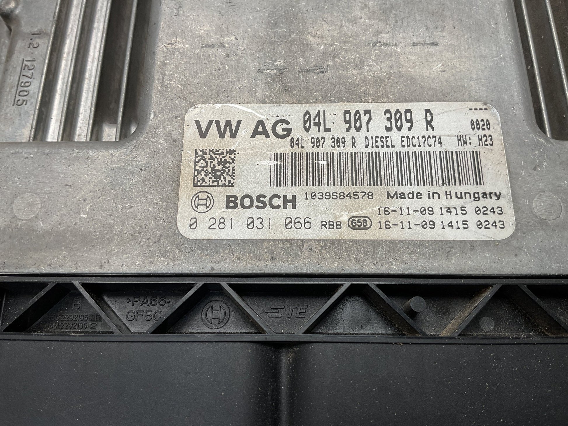 Centralita Motor VAG 04L907309R