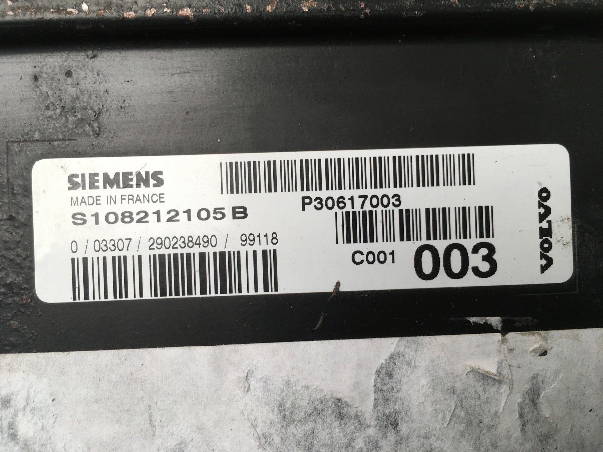 Centralita Motor Volvo S40 I - S108212105B