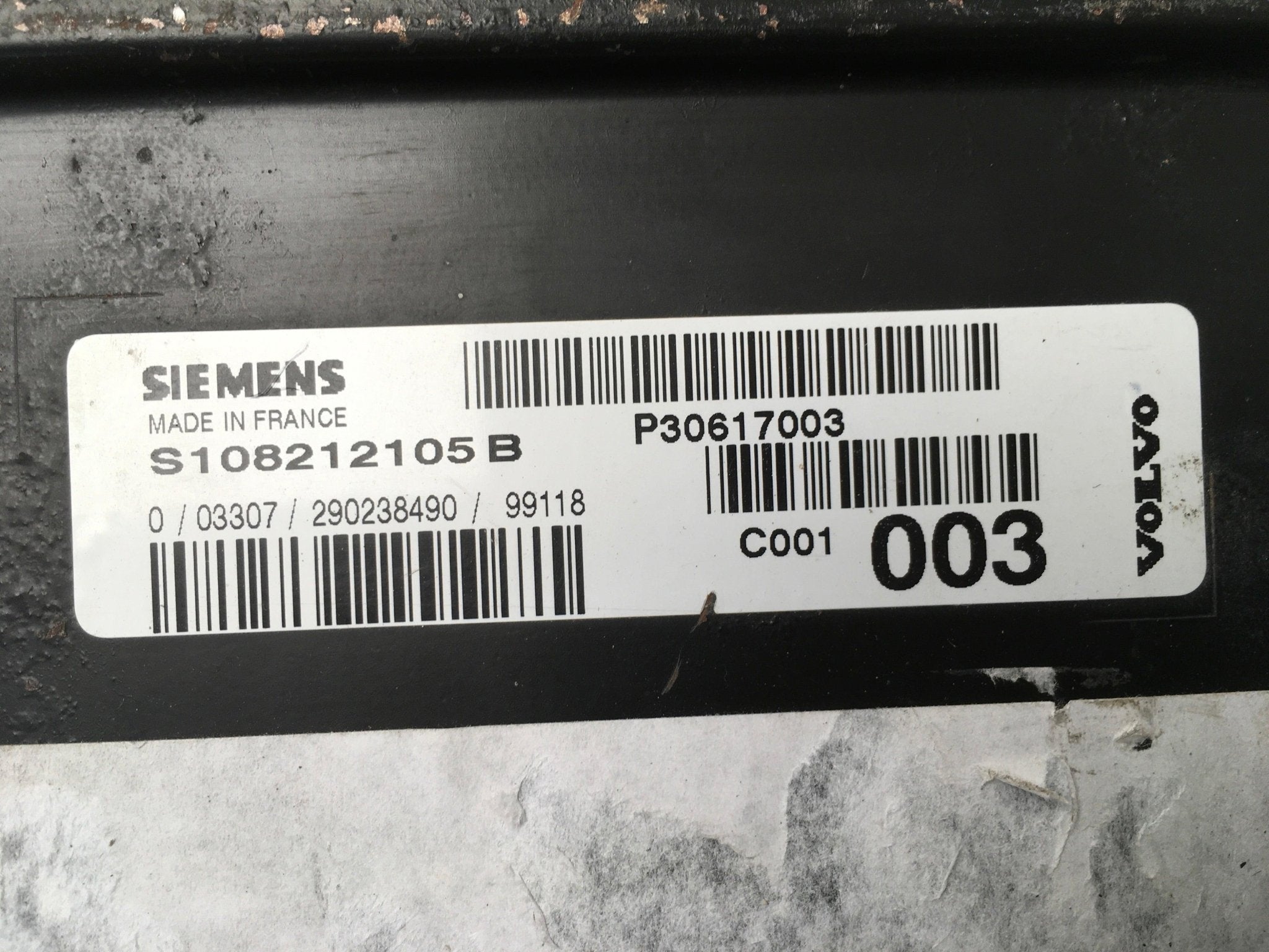 Centralita Motor Volvo S40 I - S108212105B