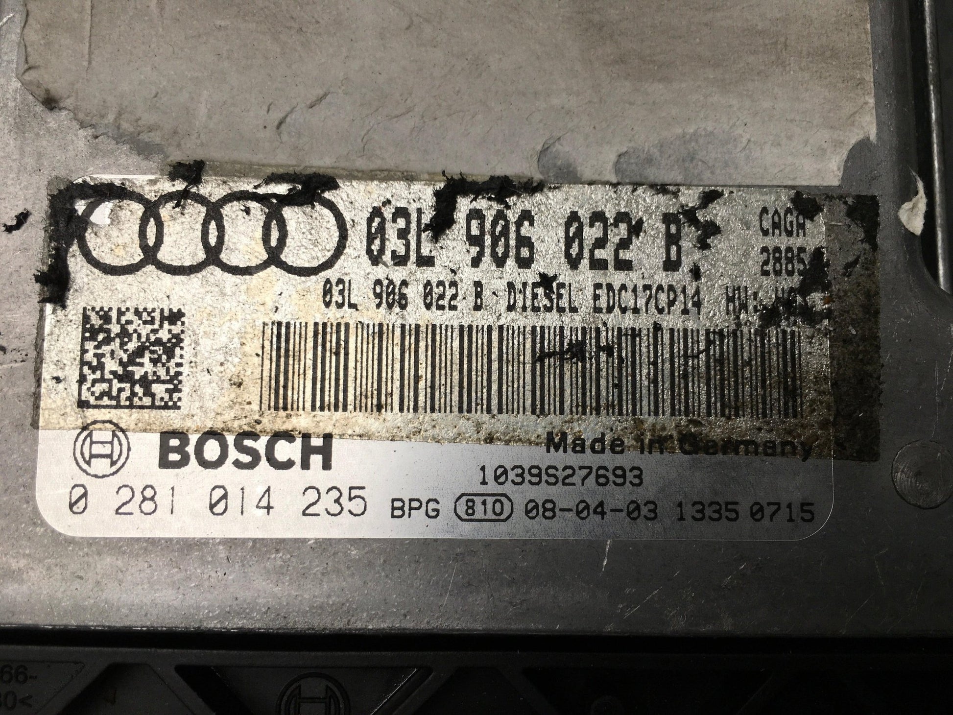 Centralita Motor VW 03L906022B - 03L906022B