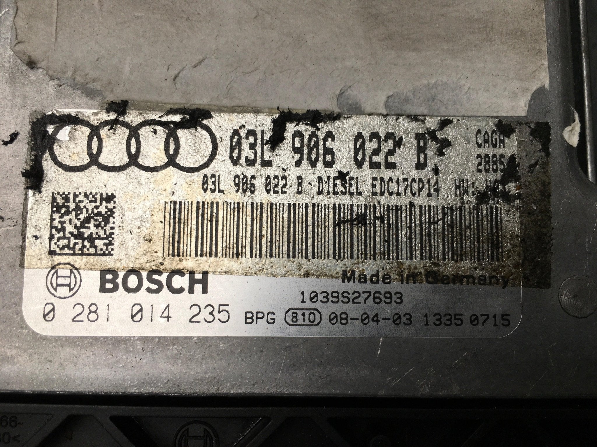 Centralita Motor VW 03L906022B - 03L906022B