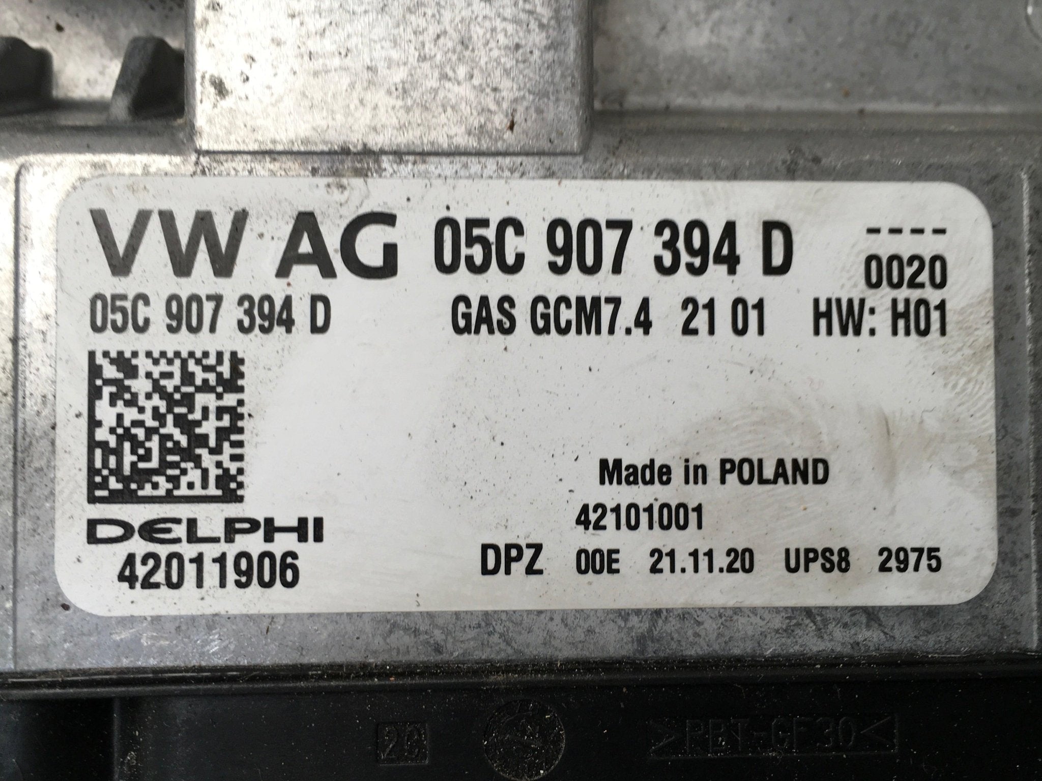 Centralita Motor VW 05C907394D - 05C907394D