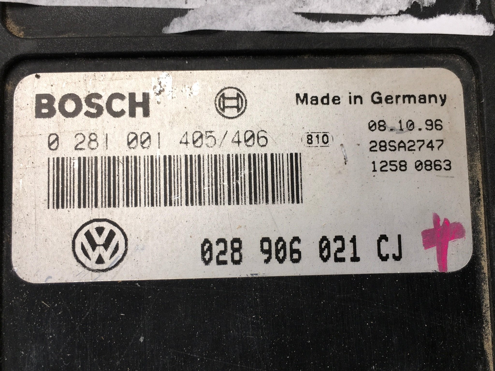 Centralita Motor VW Polo III - 028906021CJ