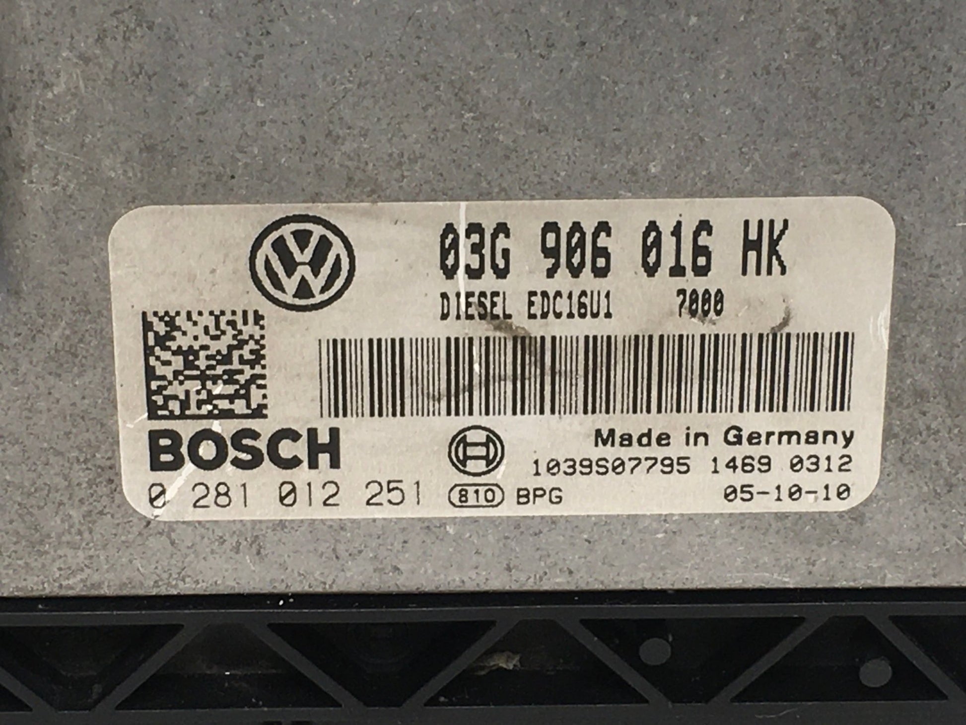 Centralita Motor VW Touran I 1T - 03G906016HK