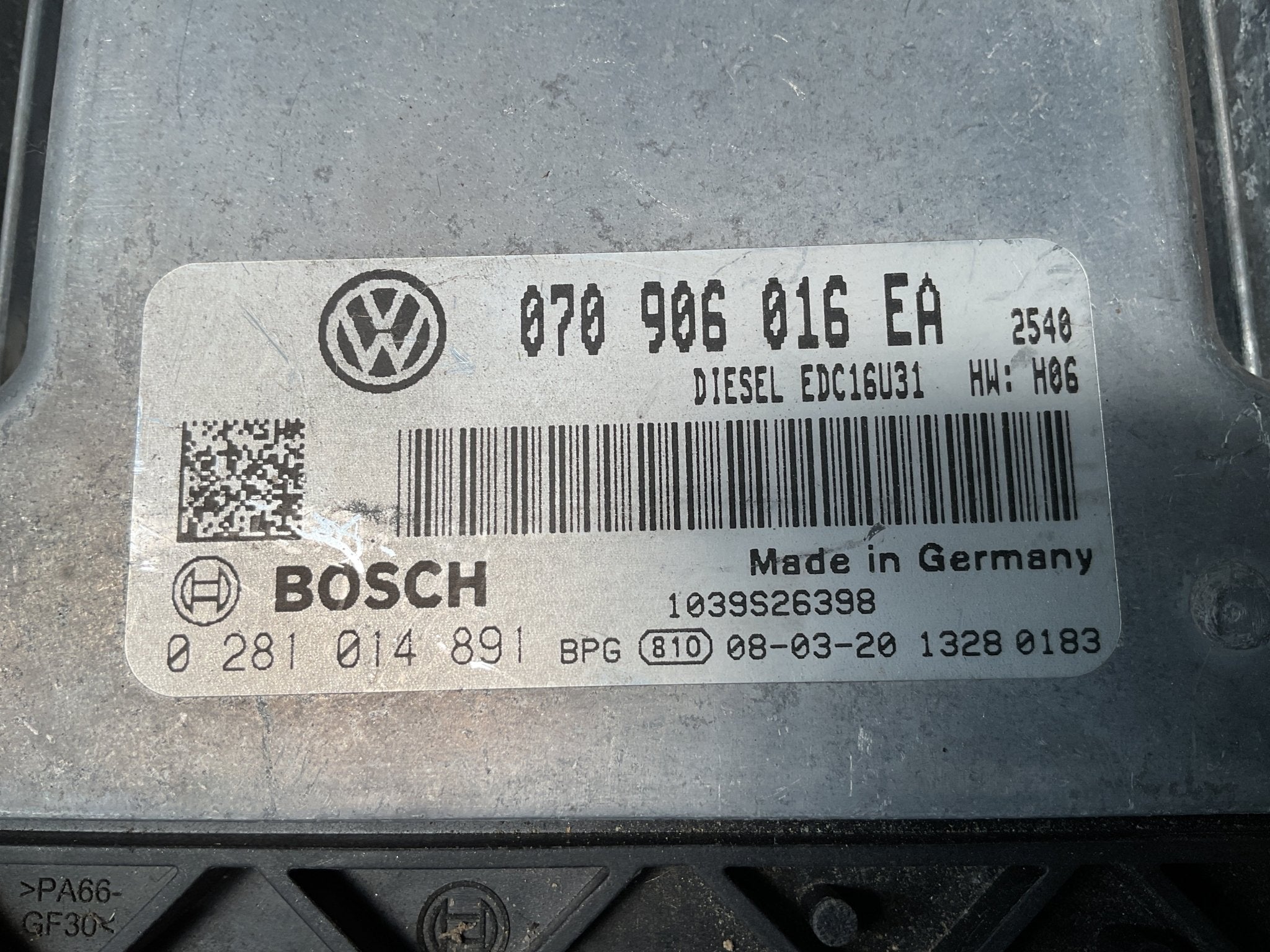 Centralita Motor VW Transporter 03-15 2.5 - 070906016EA