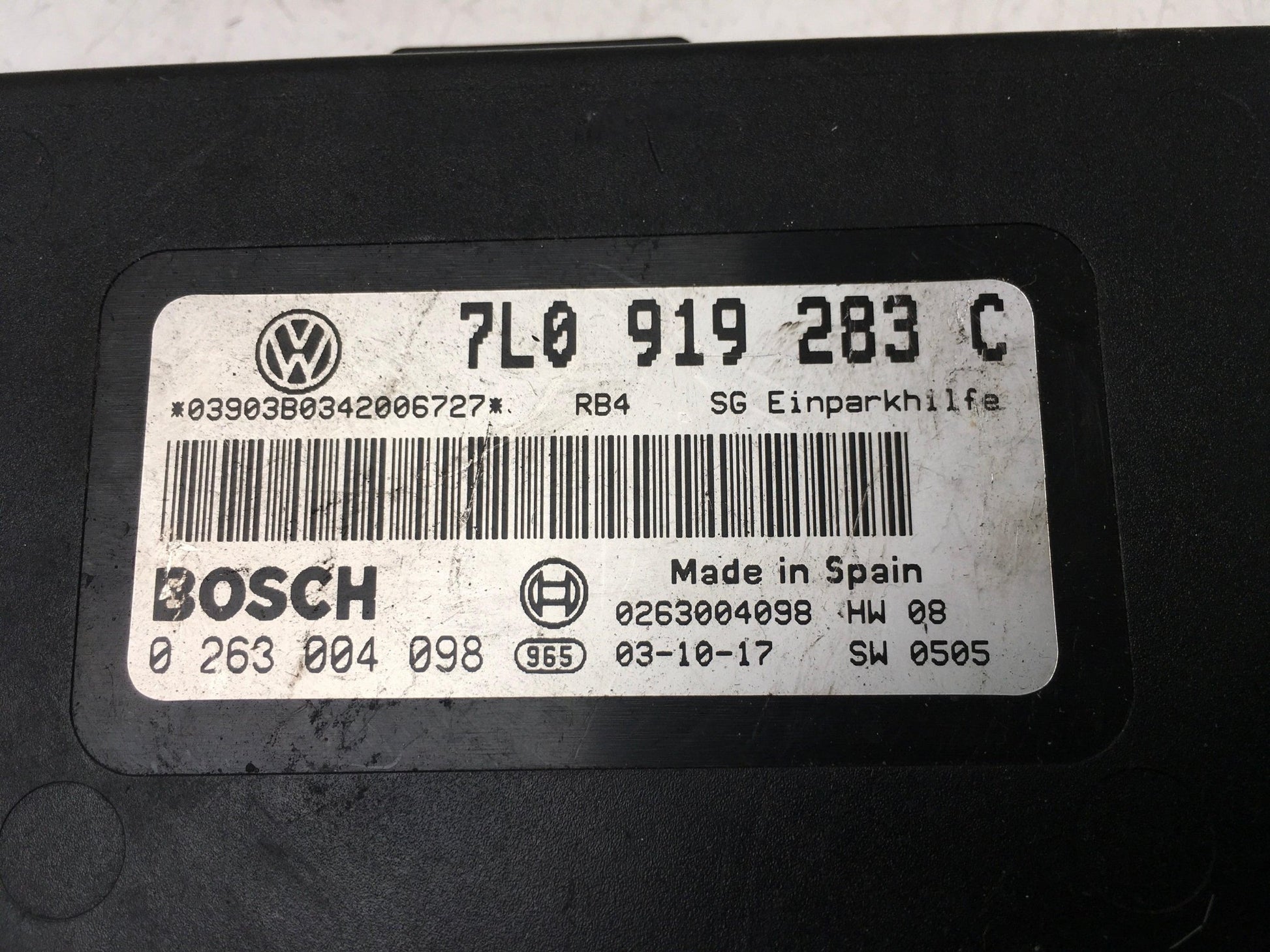 Centralita Parking Porsche Cayenne 9PA - 7L0919283C