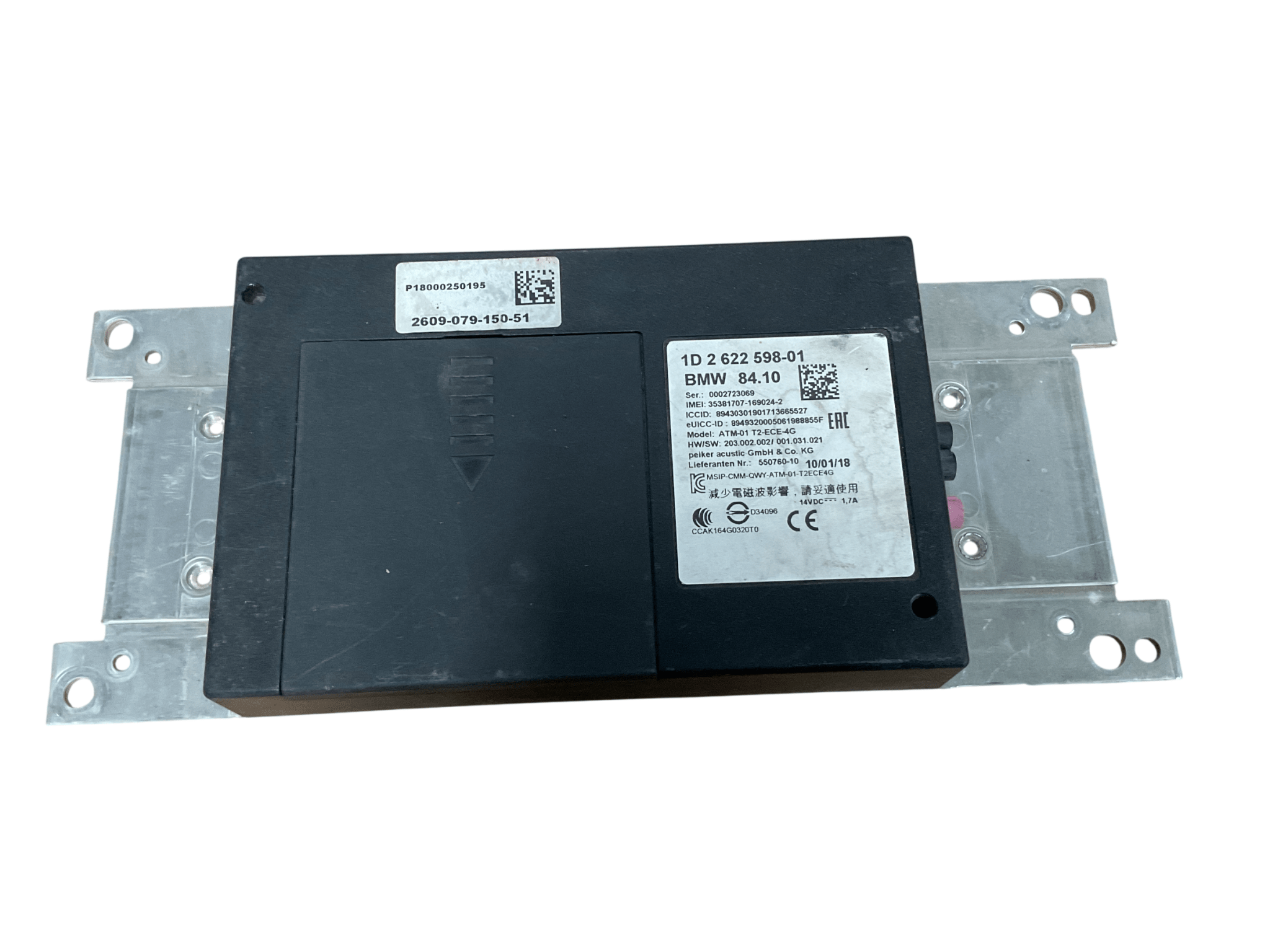 Centralita Telematica BMW Serie 1, 11-19 - 1D262259801