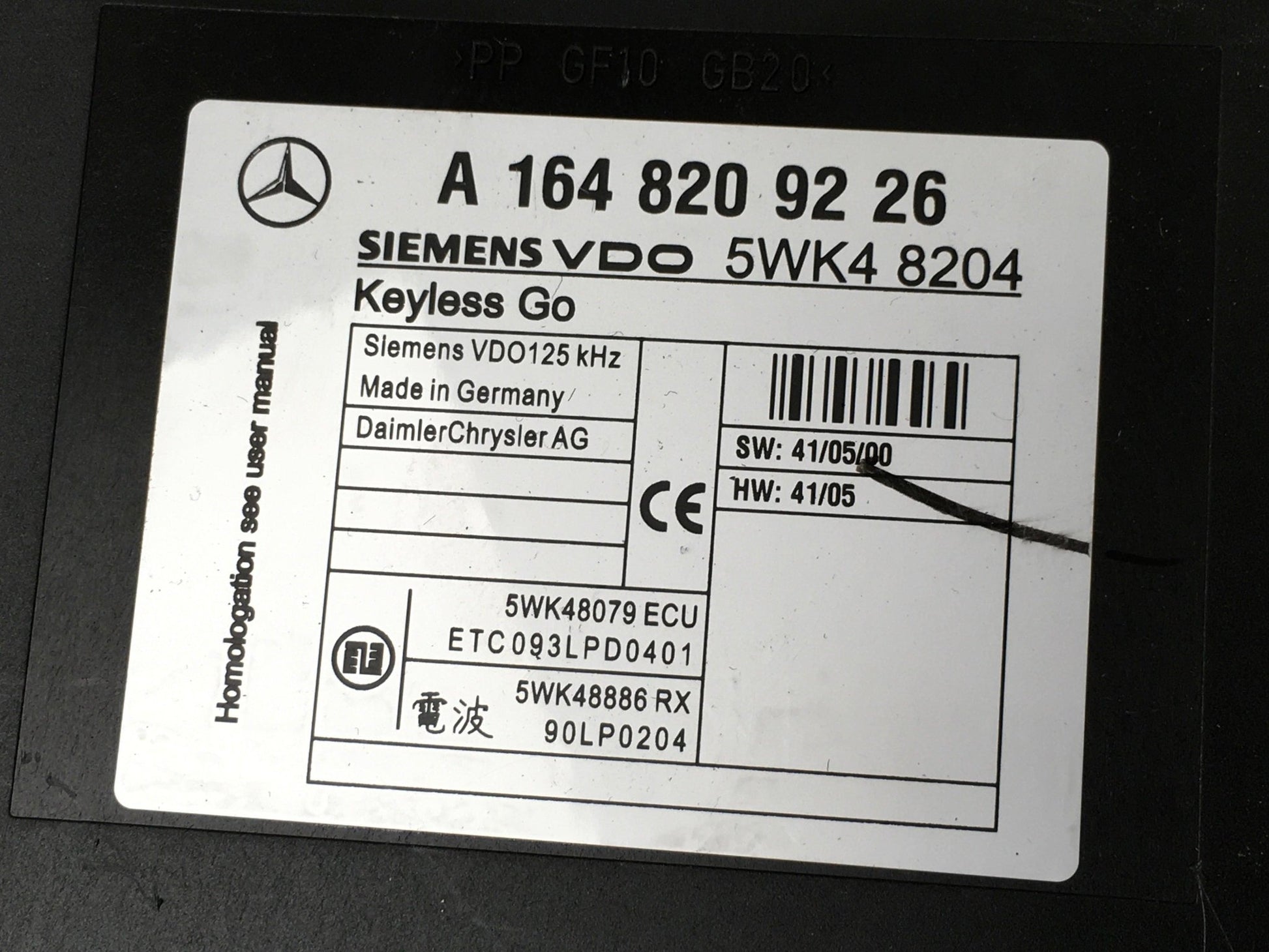 Centralita Transmision Mercedes ML W164 - A1648209226