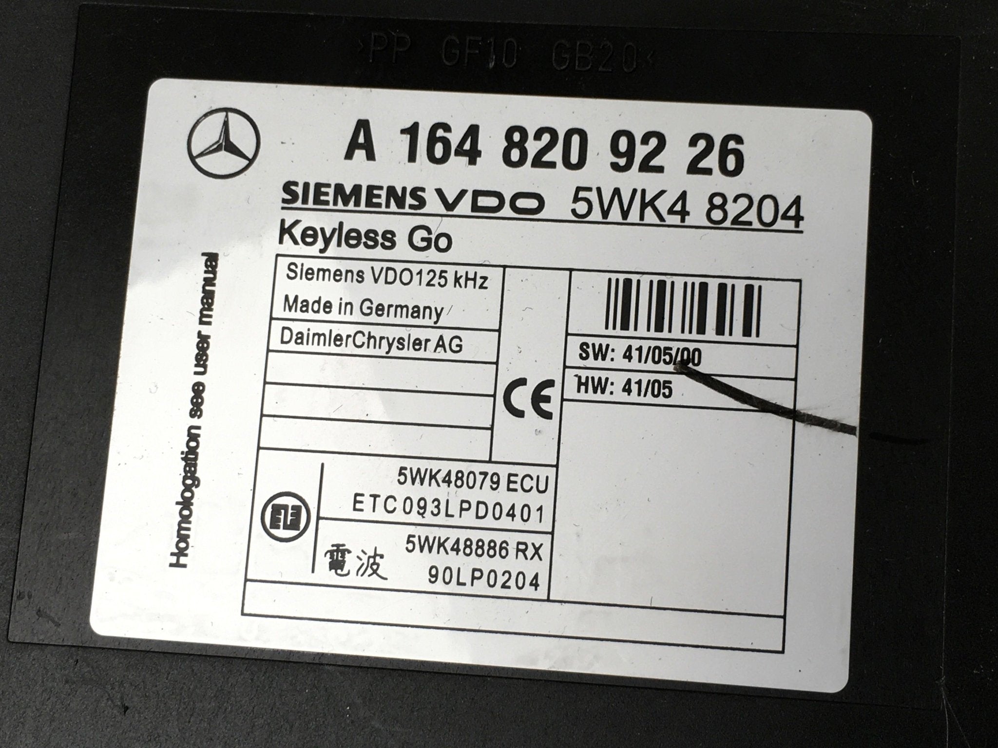 Centralita Transmision Mercedes ML W164 - A1648209226