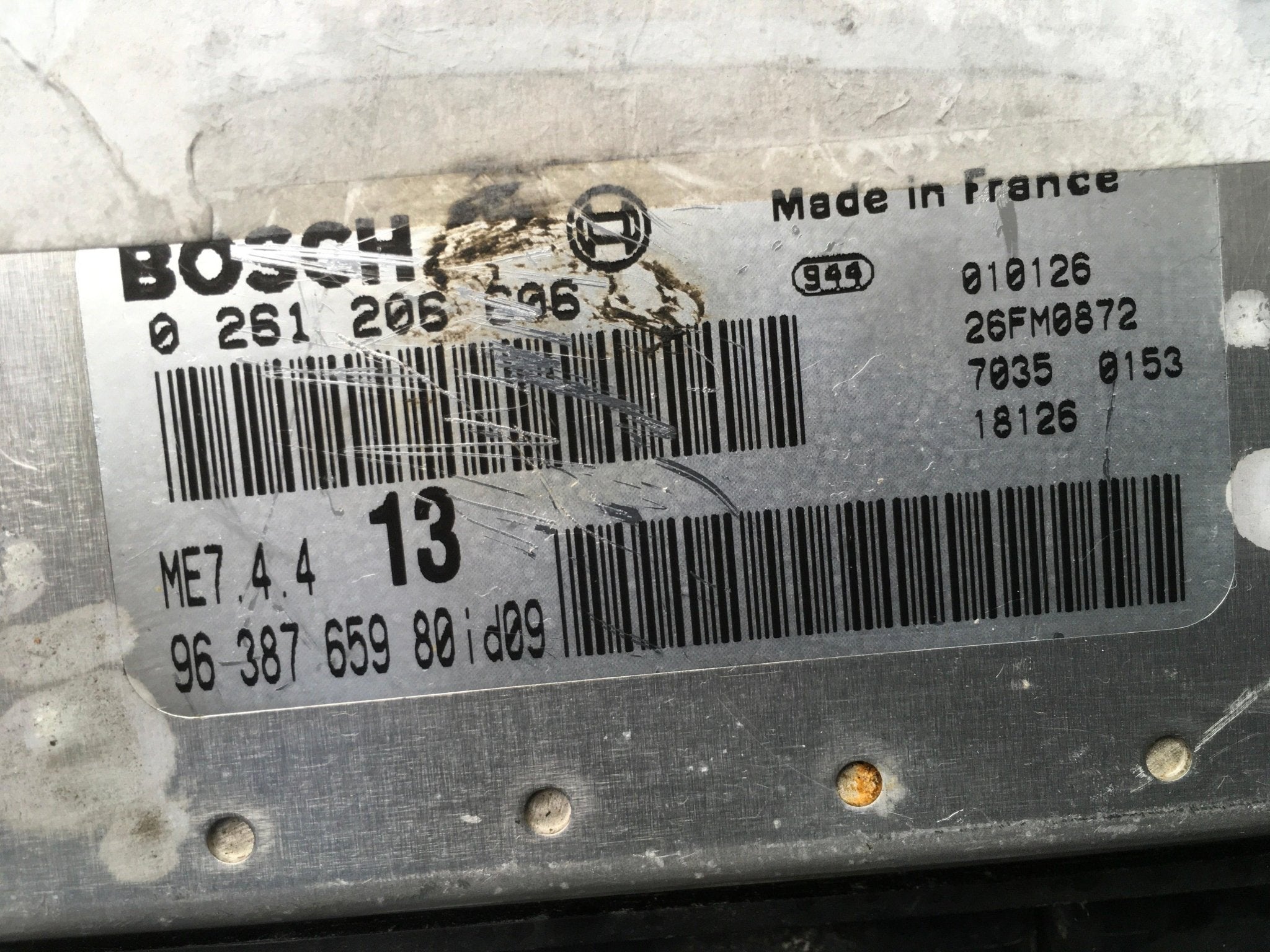 Centrlaita Motor Citroen Xsara - 0261206606