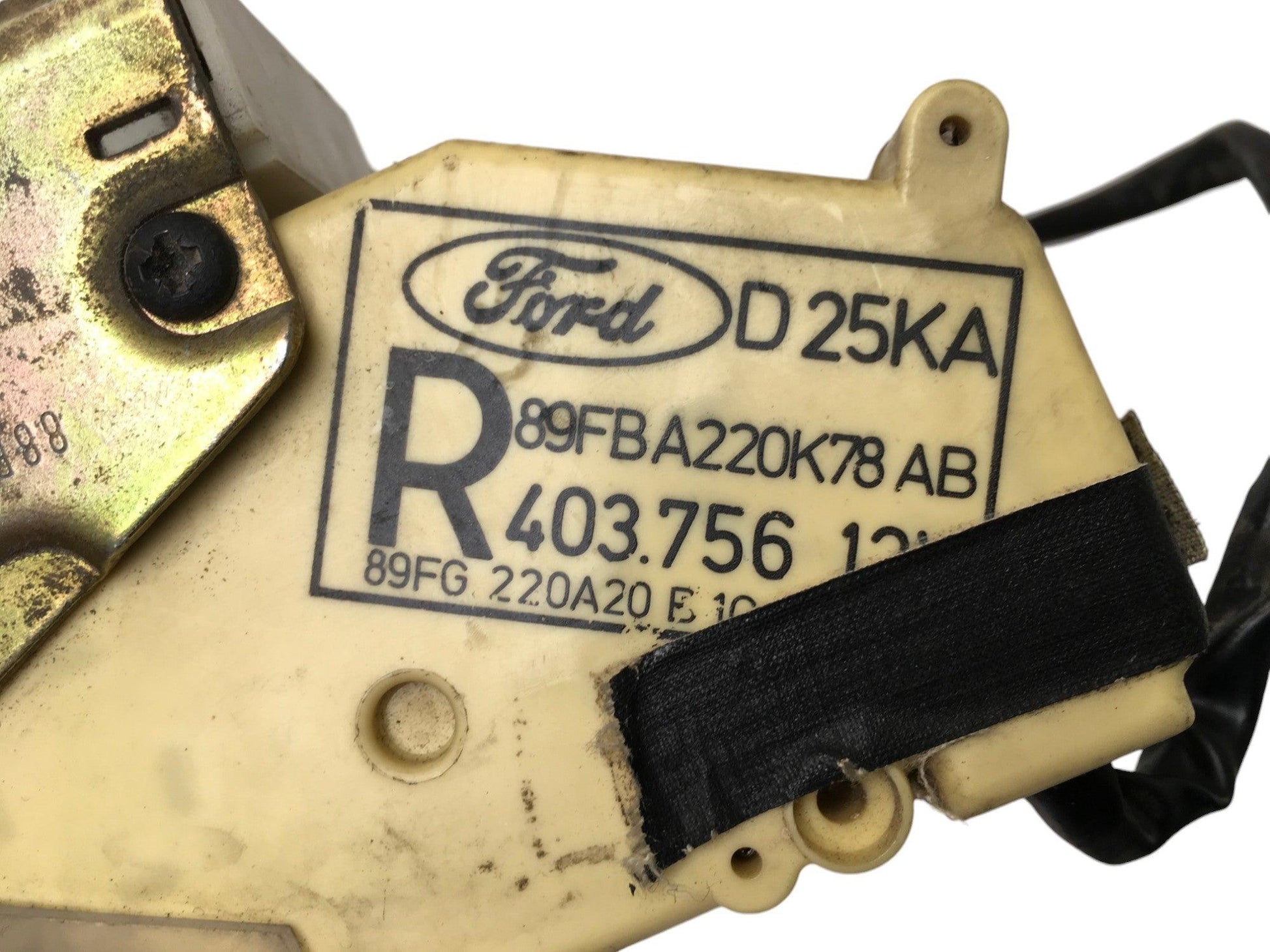 Cerradura del dcha Ford Fiesta III Sierra - 89FBA220K78AB