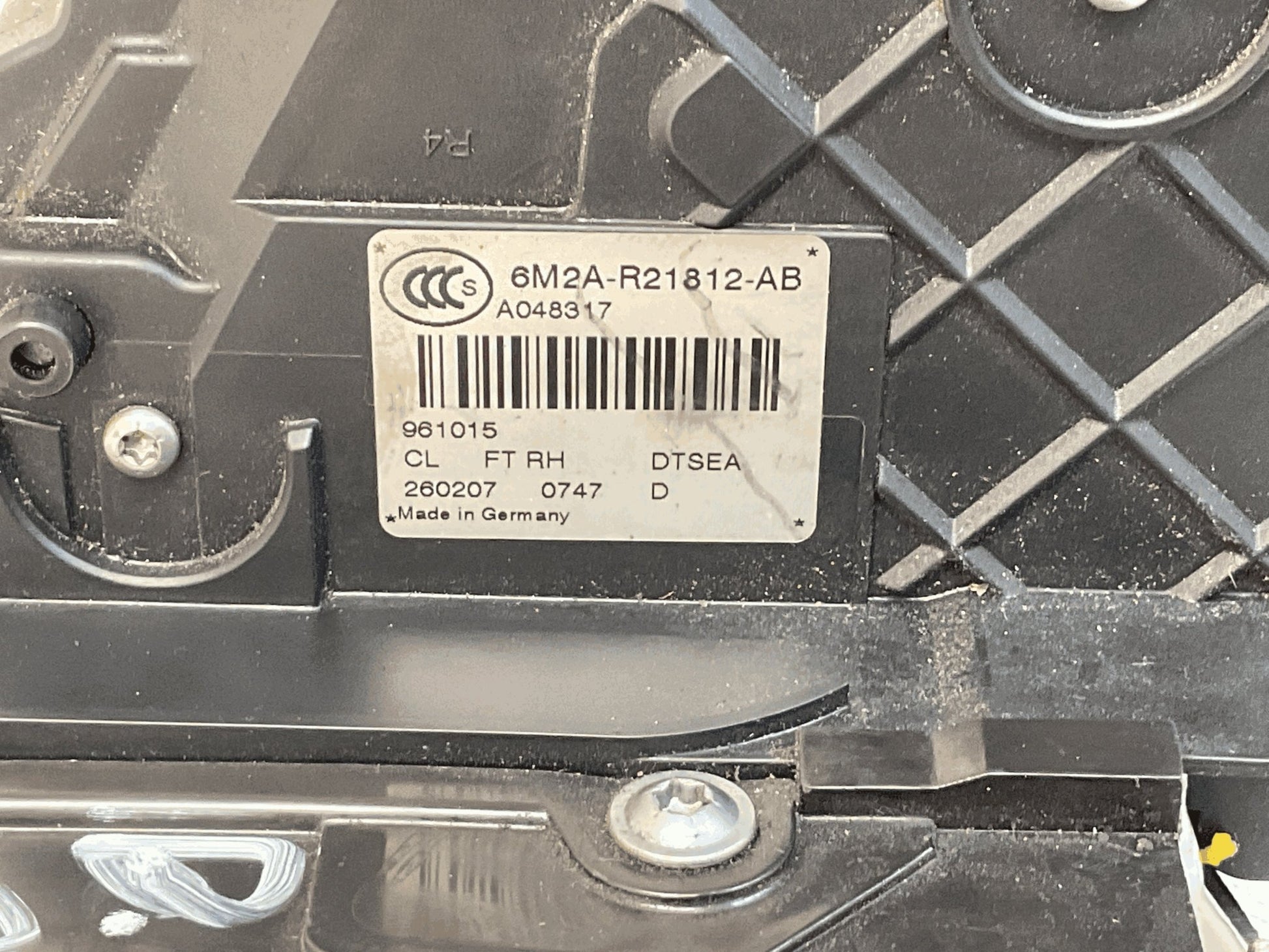 Cerradura del dcha Ford S - Max - 6M2AR21812AB