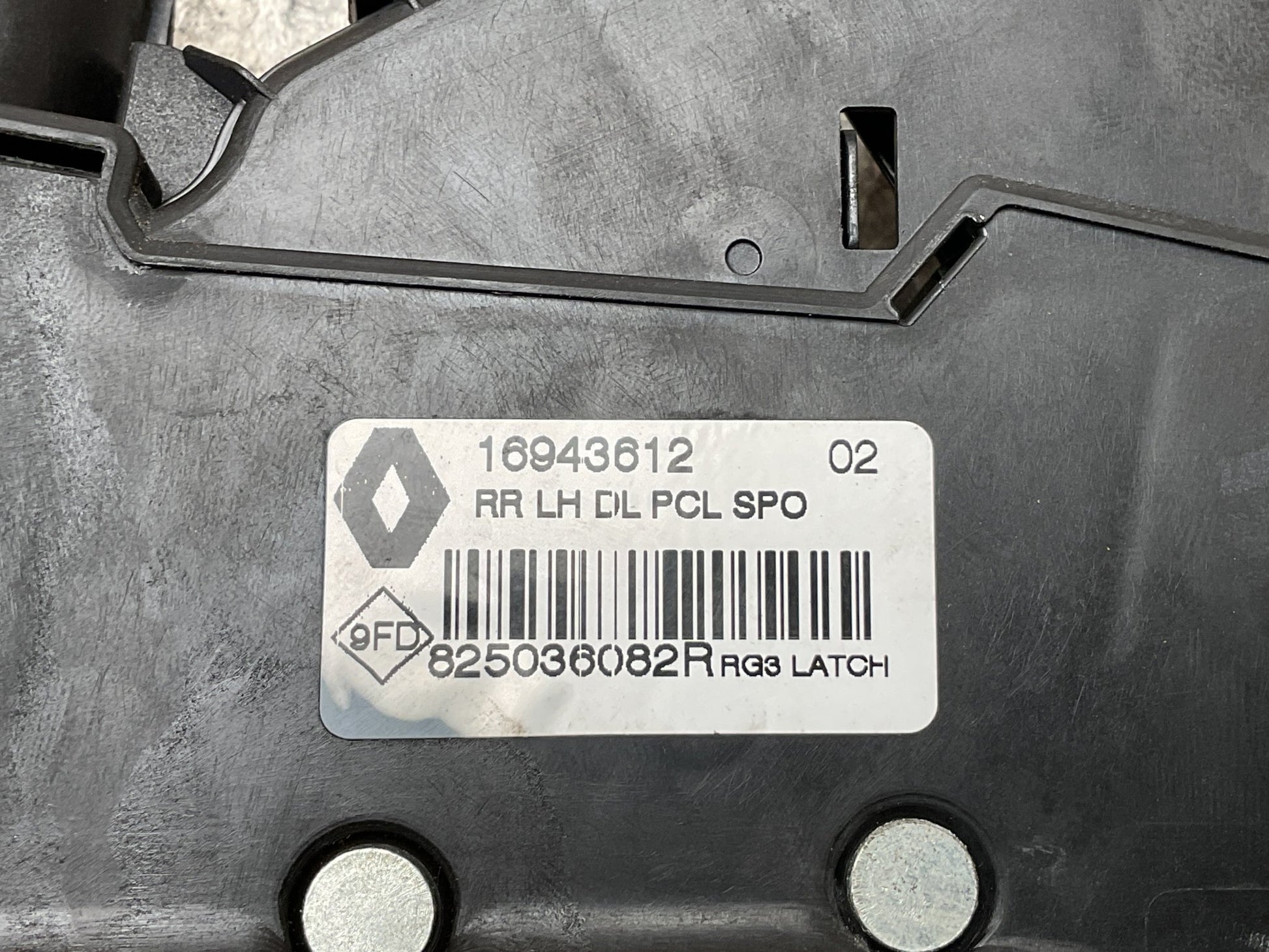 Cerradura puerta trasera izquierda Renault Espace V 2015 - 2021 - 16943612