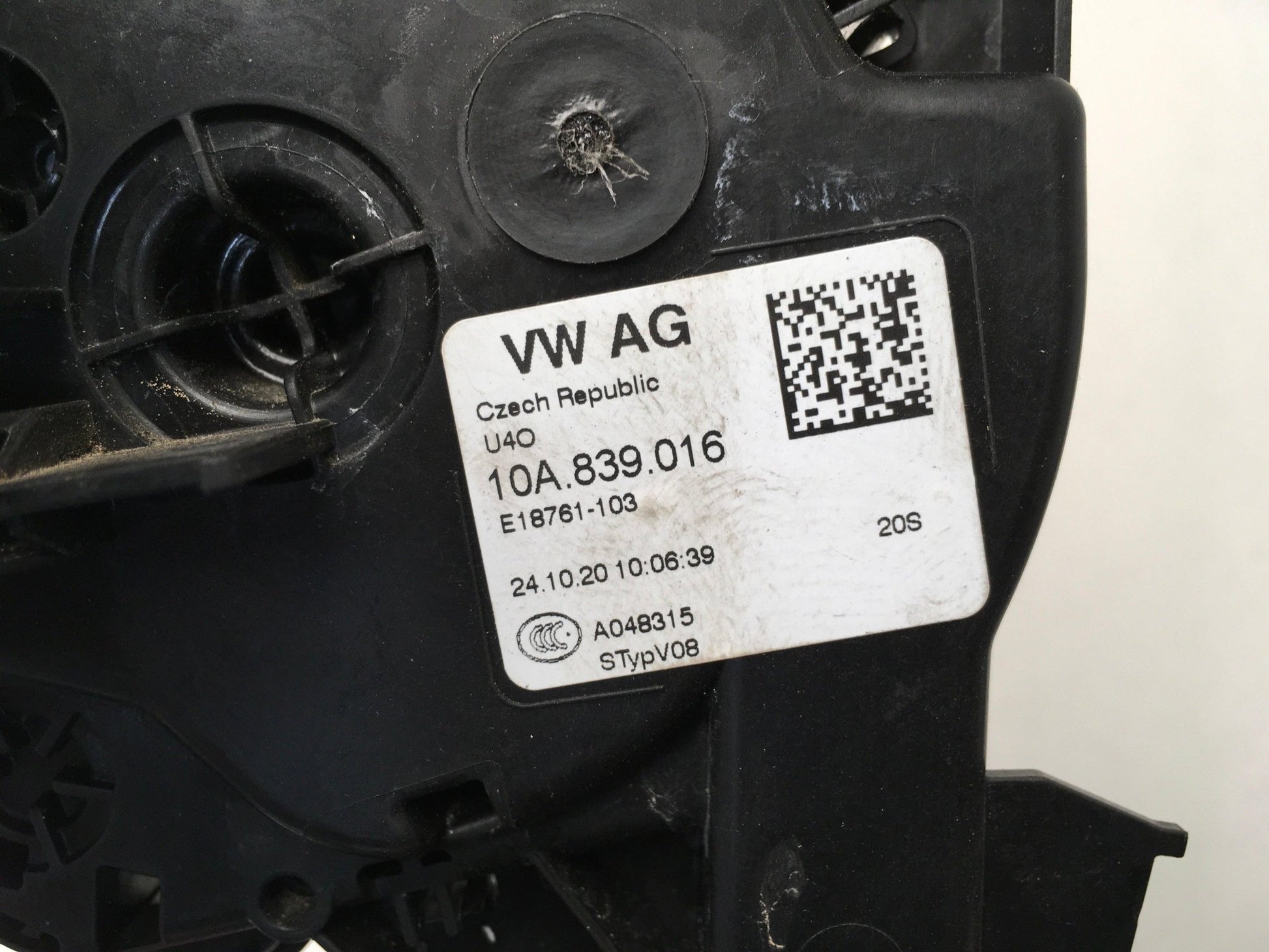 Cerradura tra dcha VW 10A839016 - 10A839016