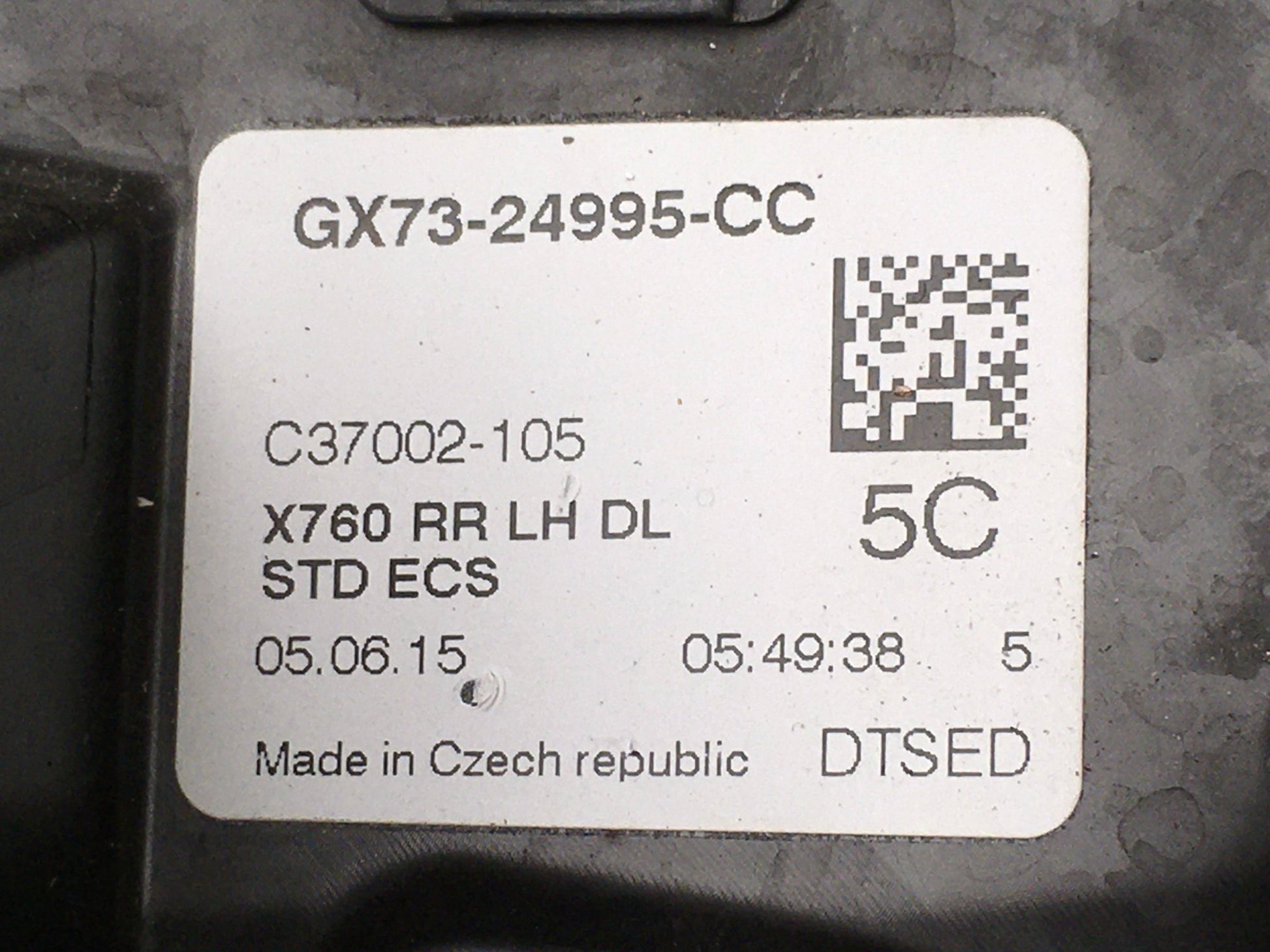 Cerradura tra izq Jaguar XE - GX7324995CC