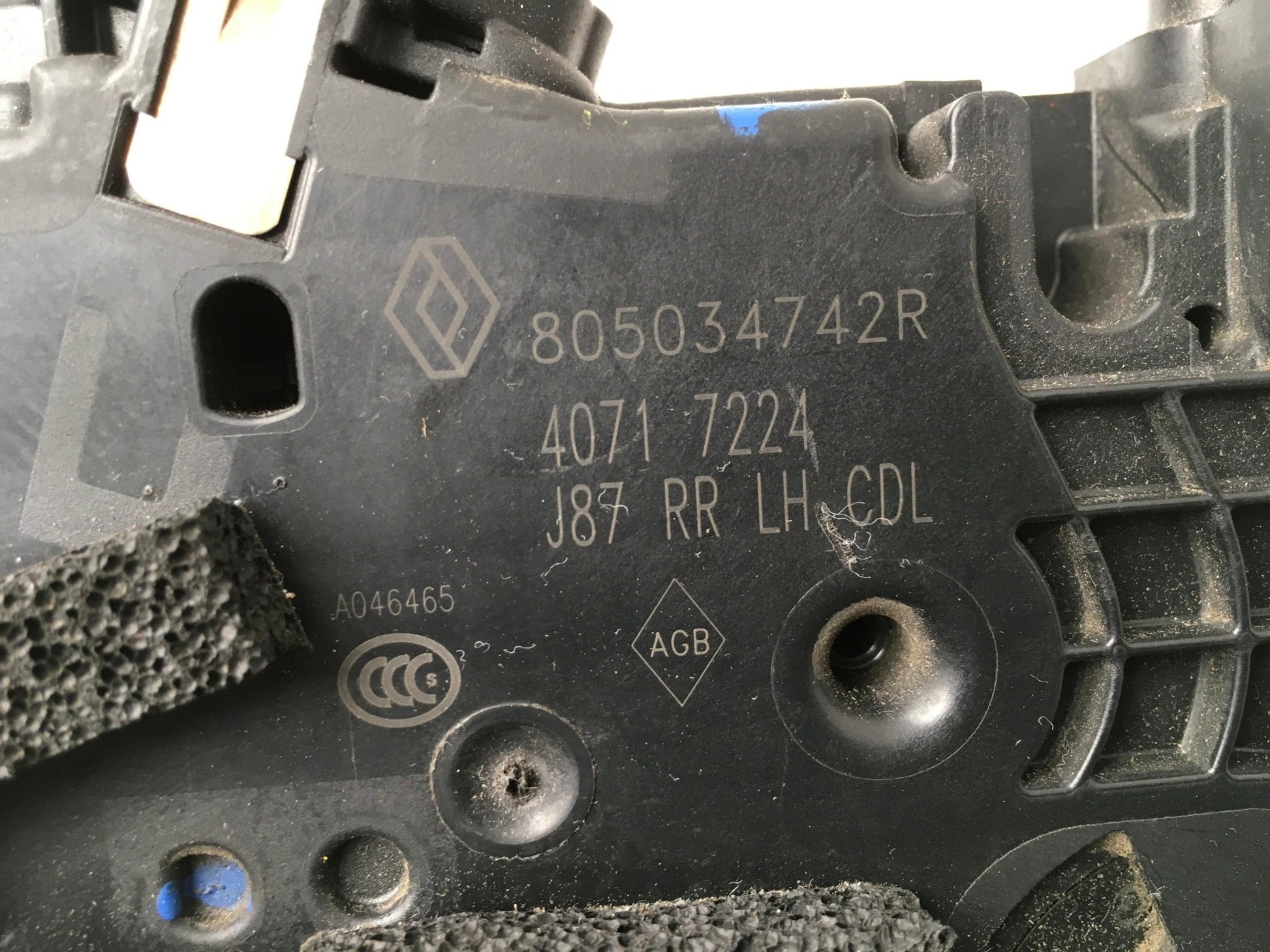 Cerradura tras izq Renault 805034742R - 805034742R