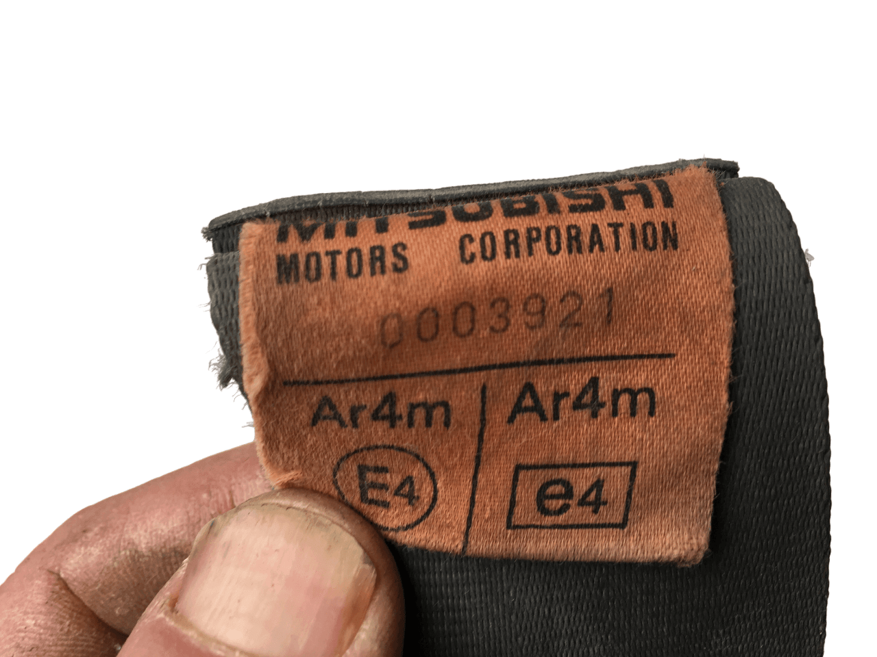 Cinturon del dch Mitsubishi Pajero II - MR714267