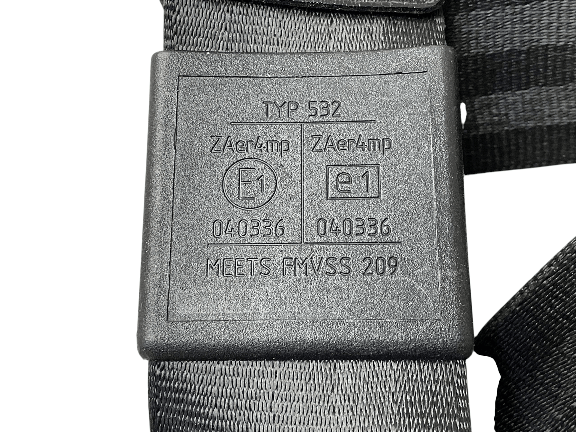 Cinturon del dcho Audi A4 2000 - 2006 - E1040336