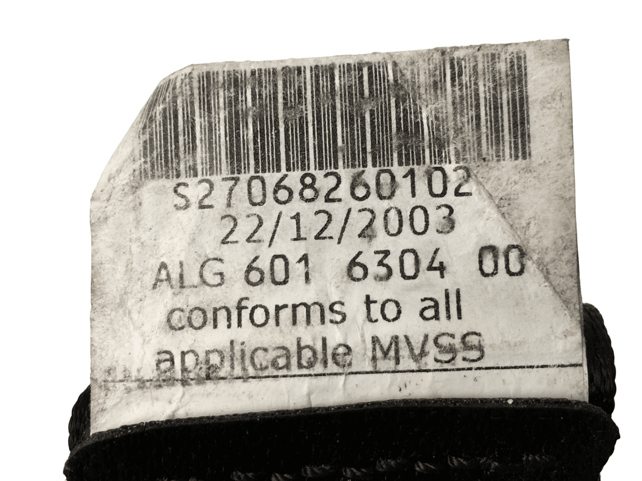 Cinturón Del Dcho BMW 5 E60 - E1040518