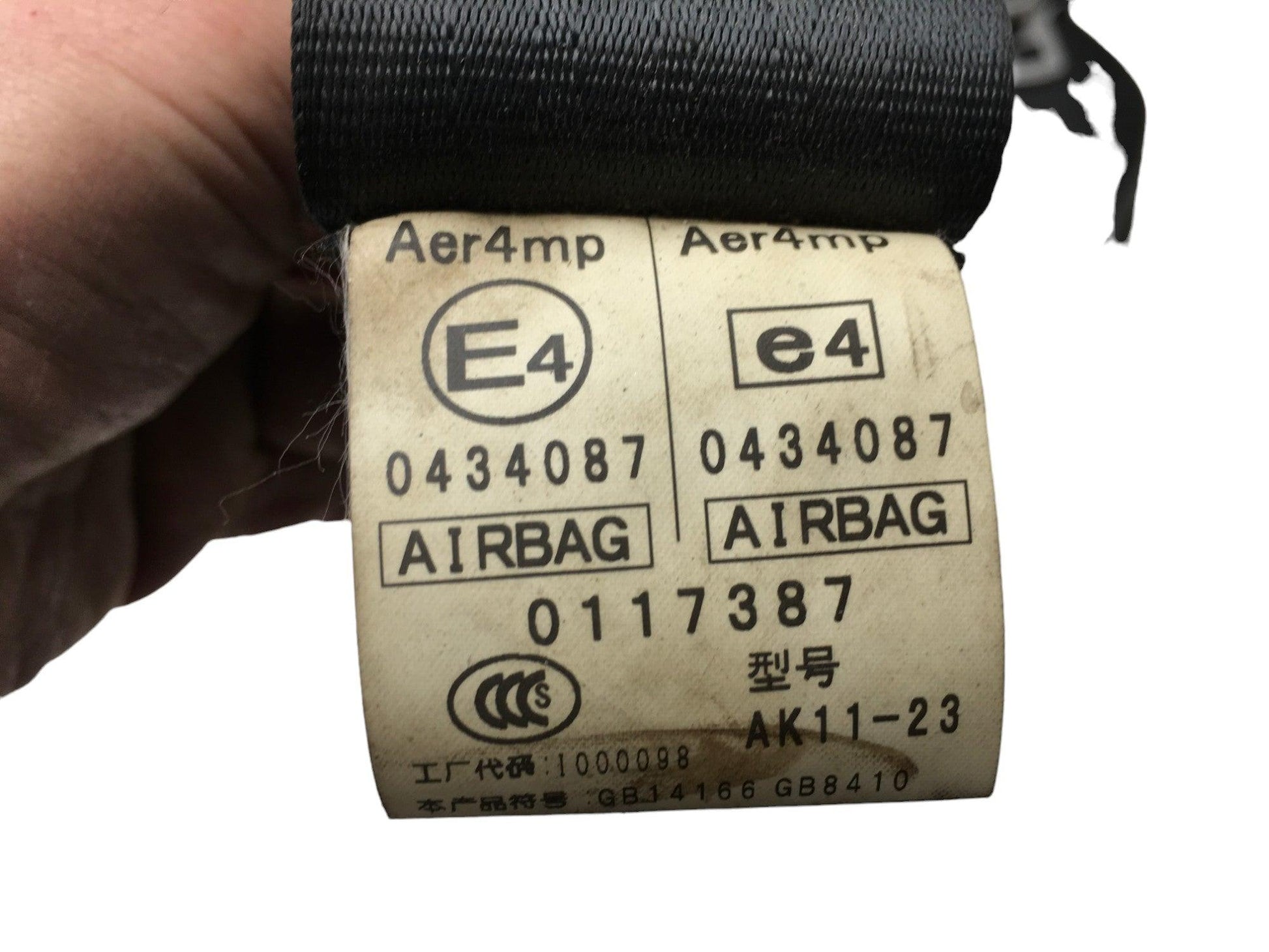 Cinturon del dcho Mazda 5 - T89335T