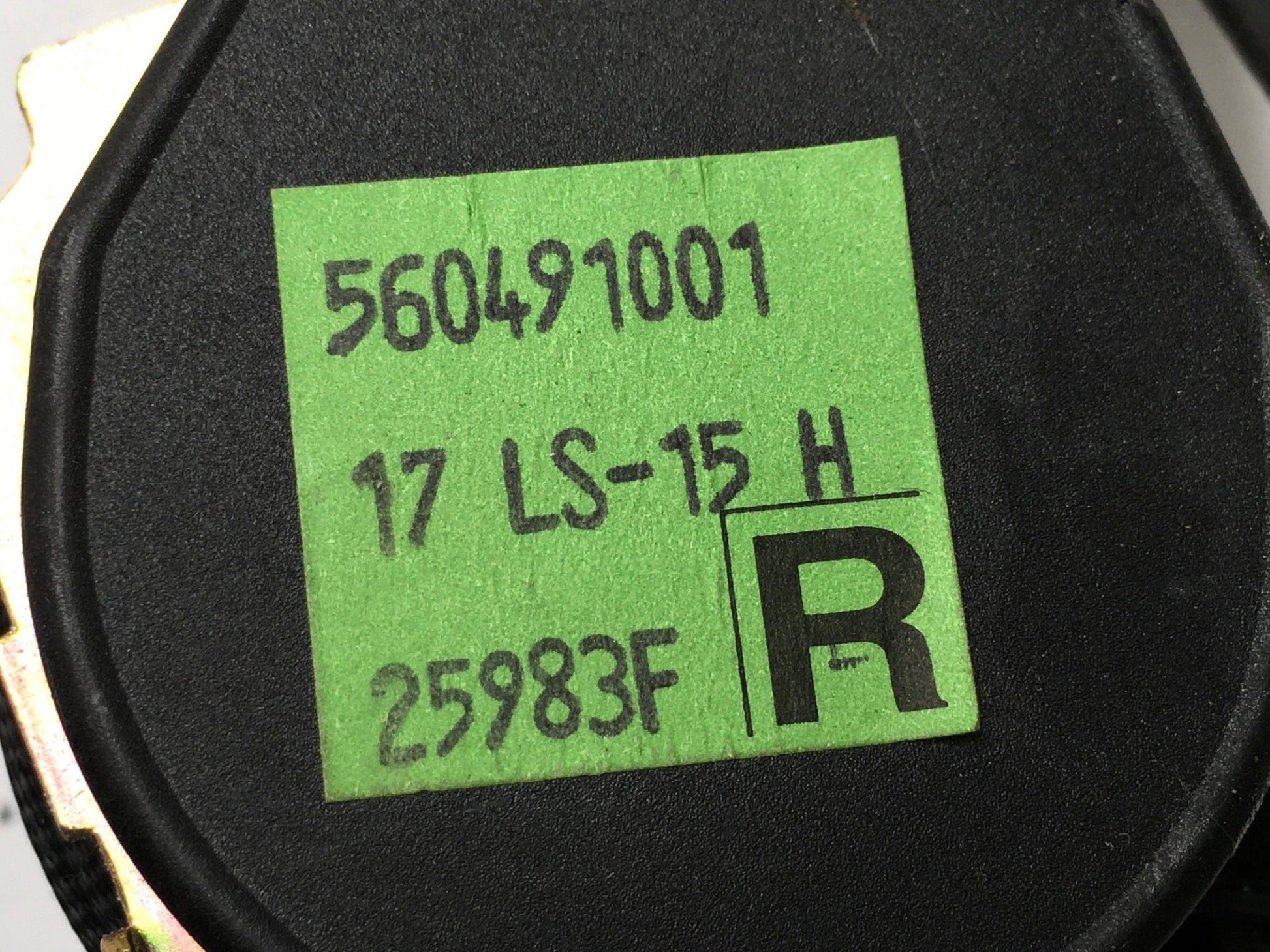 Cinturon del dcho Mercedes W208 - 2088602685