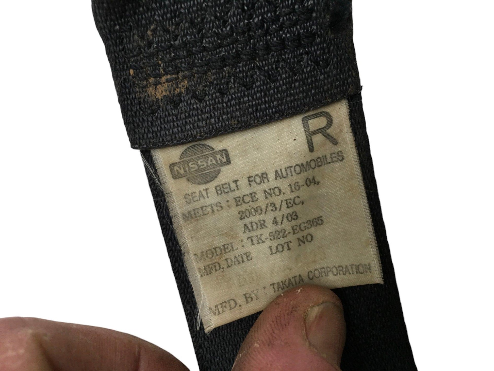 Cinturon del dcho Nissan Navara D22 - TK522EG365