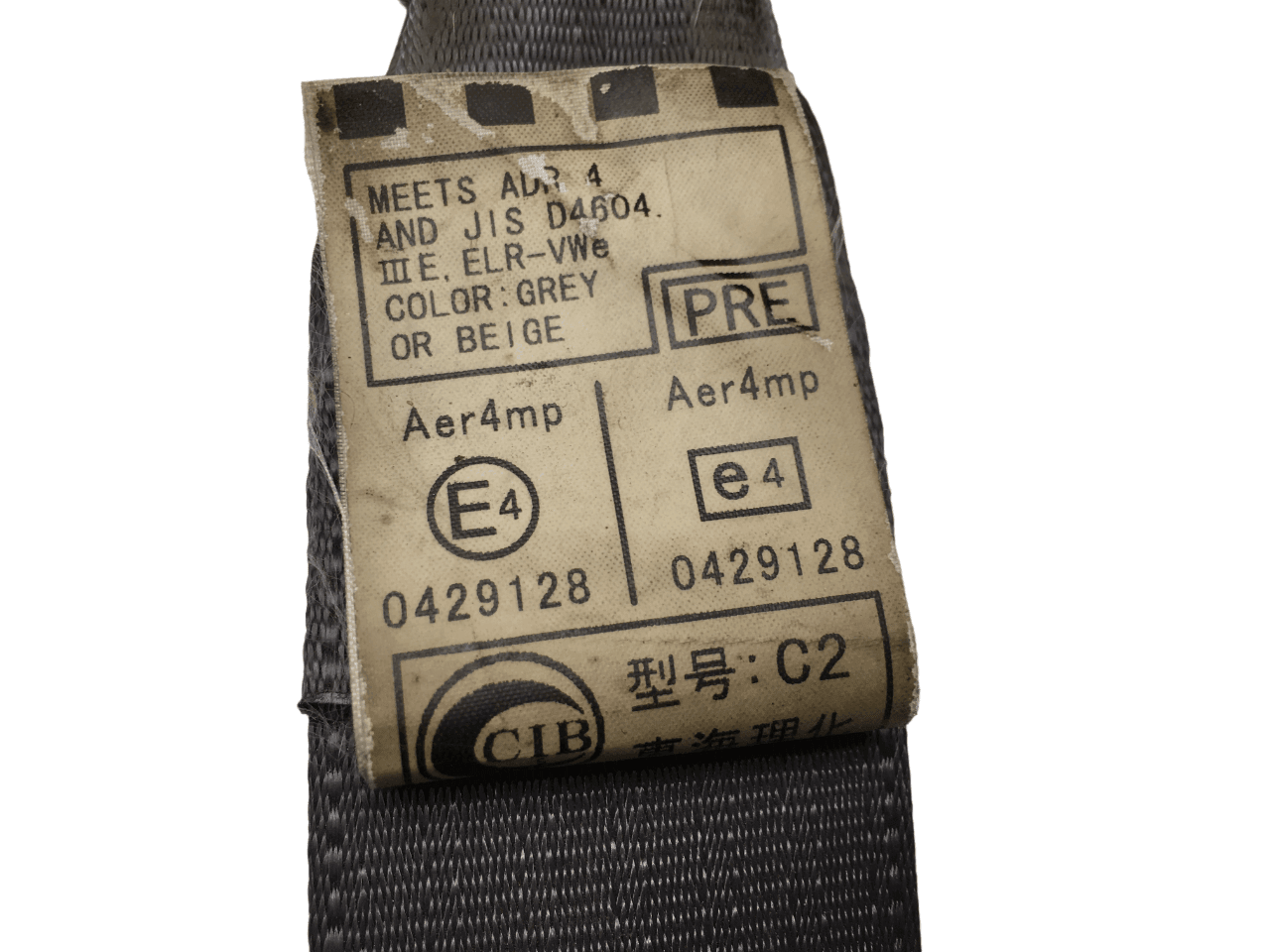 Cinturón del dcho Toyota Rav4 II - 7J3550P