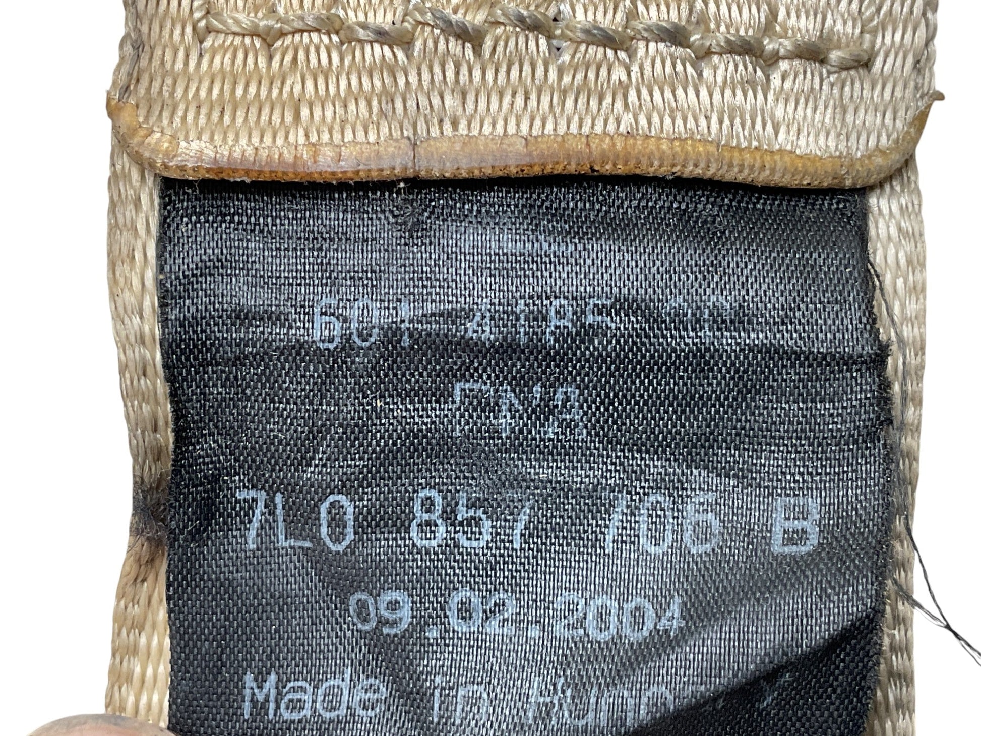 Cinturon del dcho VW Touareg 2003 - 2010 - 7L0857706B