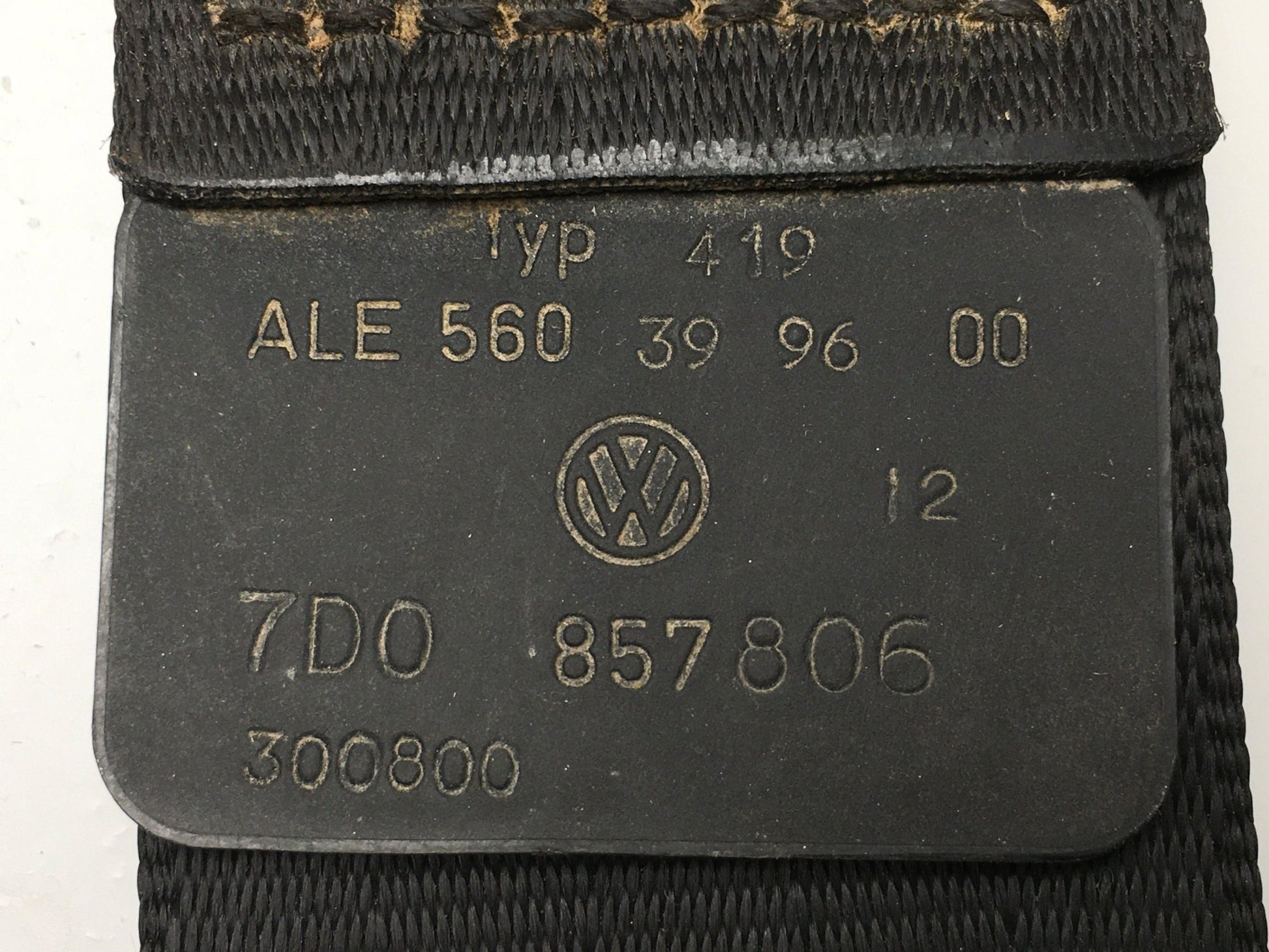 Cinturon del dcho VW Transporter T4 - 7D0857806