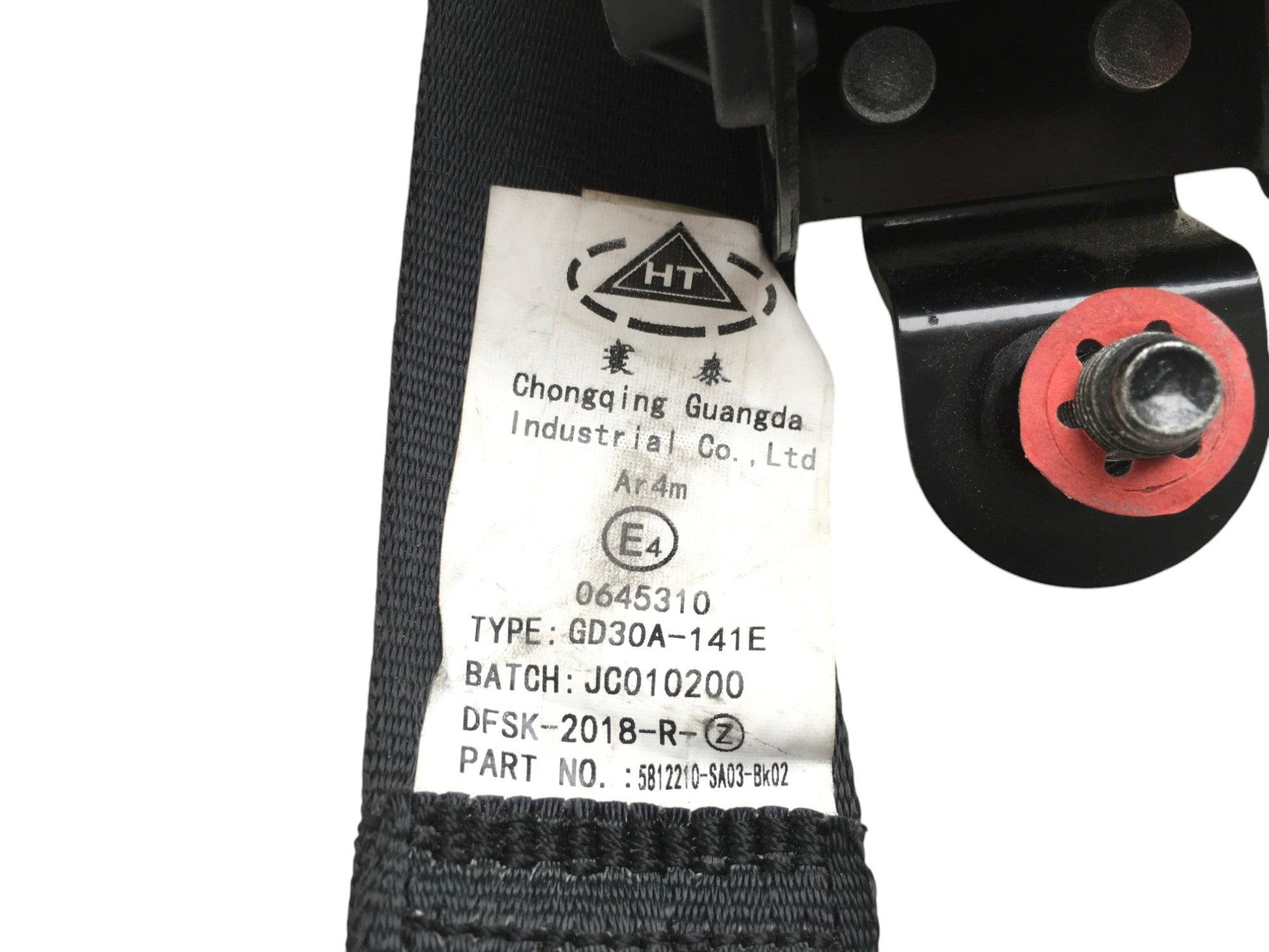 Cinturon del derecho DFSK Glory 508 - 5812210SA03