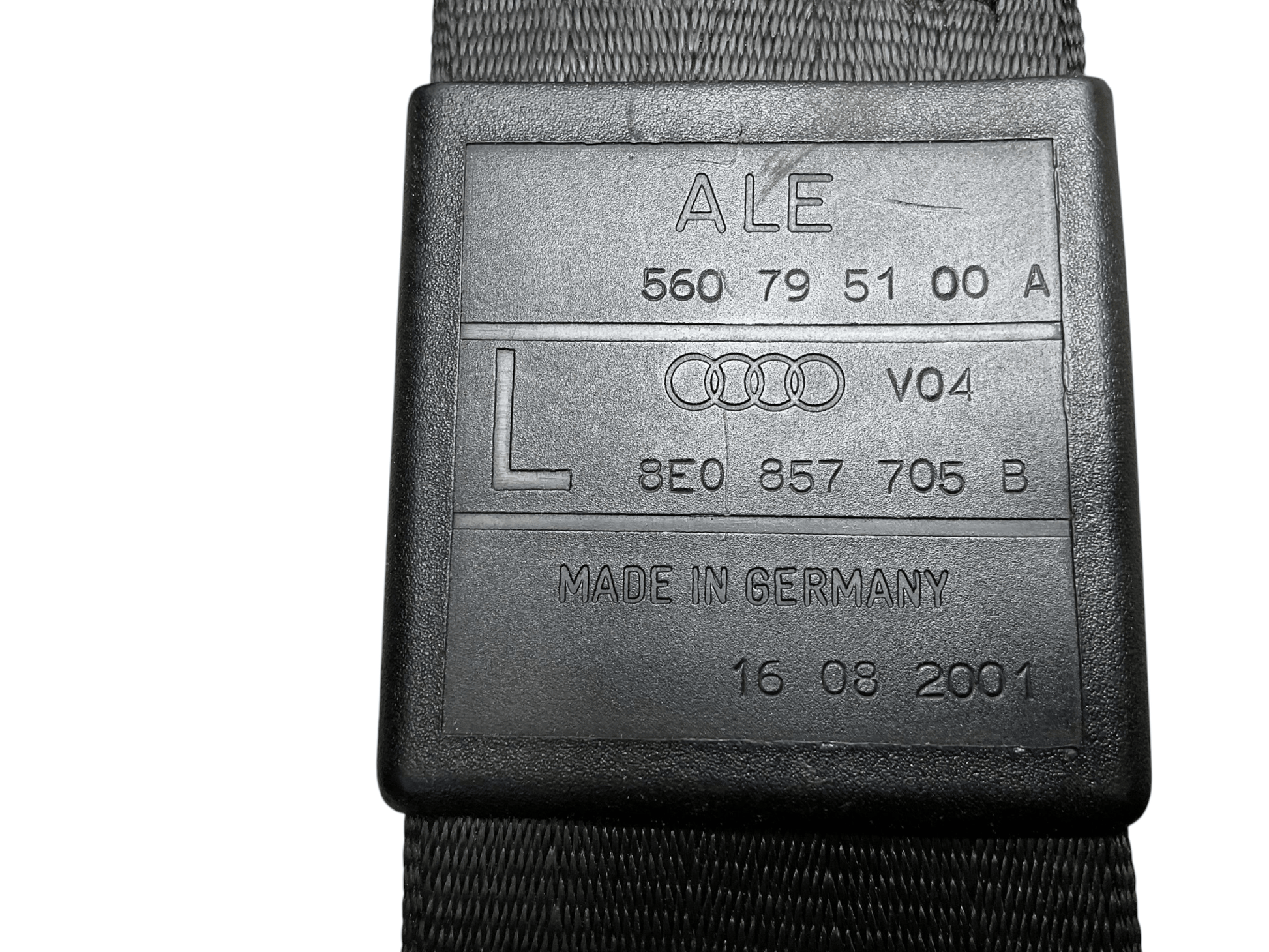 Cinturon del izq Audi A4 2000 - 2006 - 