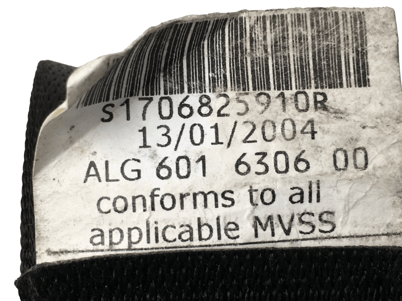 Cinturón Del Izq BMW 5 E60 - S1706825910R