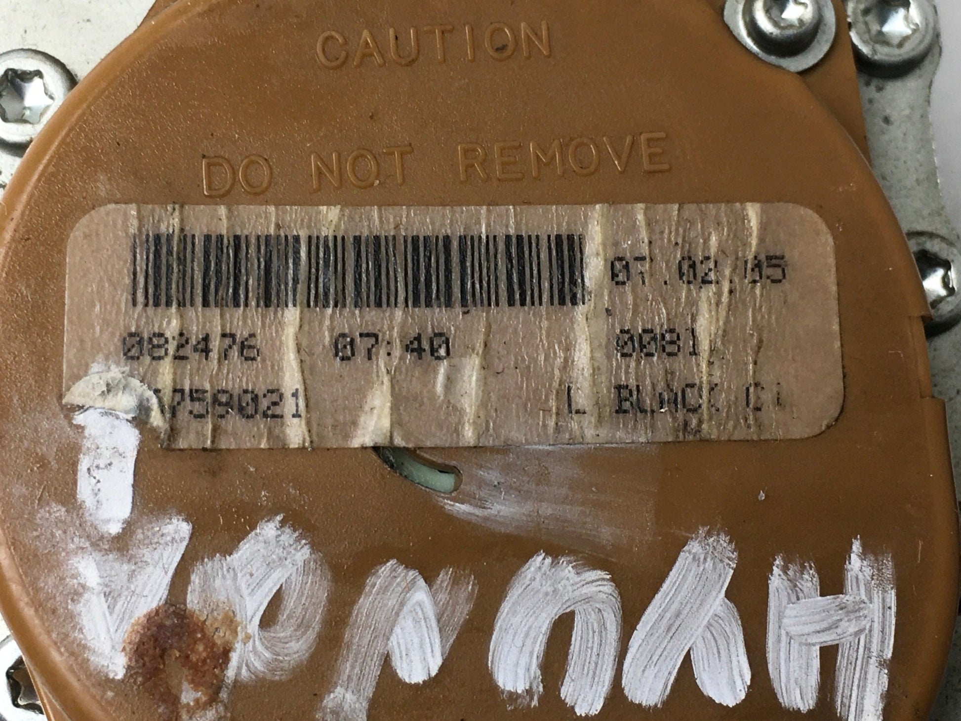 Cinturon del izq Honda Civic VII - 81850S6DG01ZA