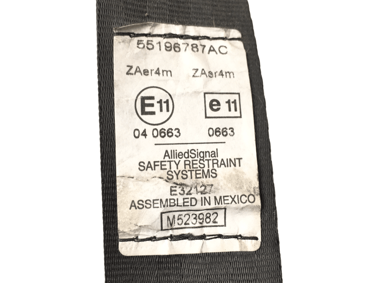 Cinturón del izq Jeep Grand Cherokee II - 55196787AC