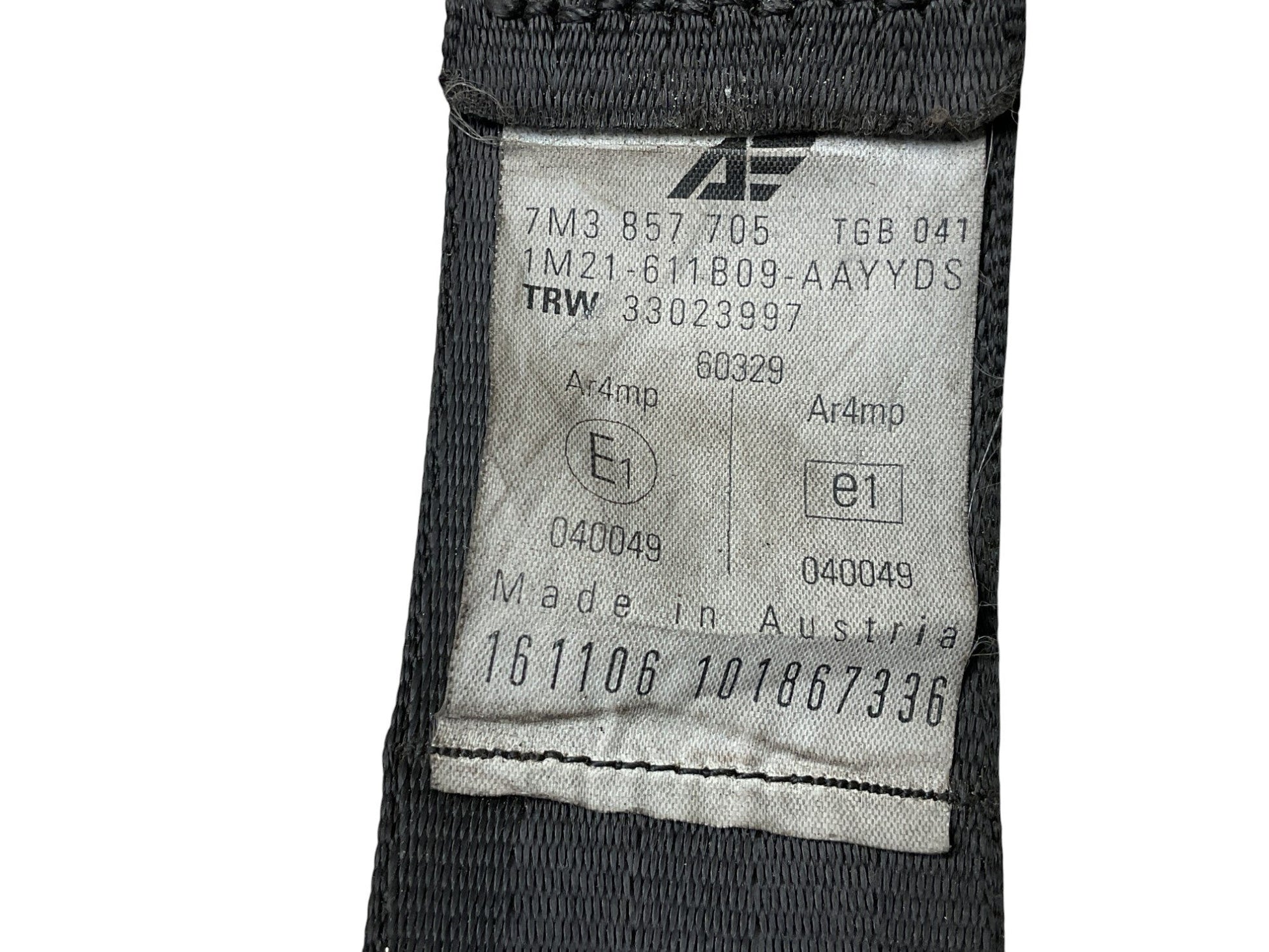 Cinturon del izq Sharan Galaxy Alhambra I 1995 - 2010 - 7M3857705