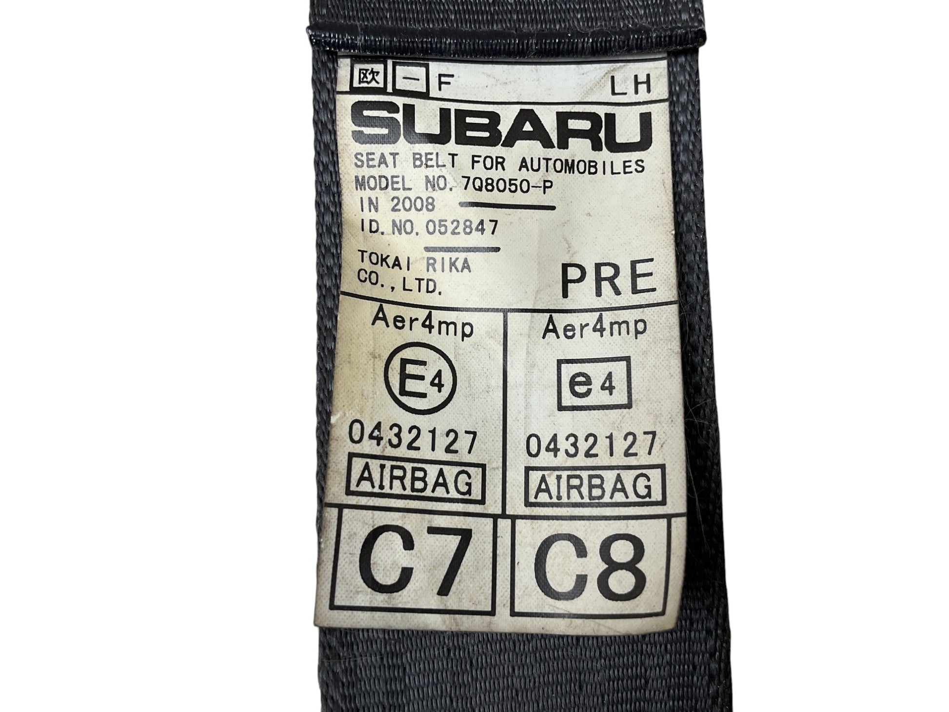 Cinturon del izq Subaru Legacy 2003-2009 - 7Q8050-P