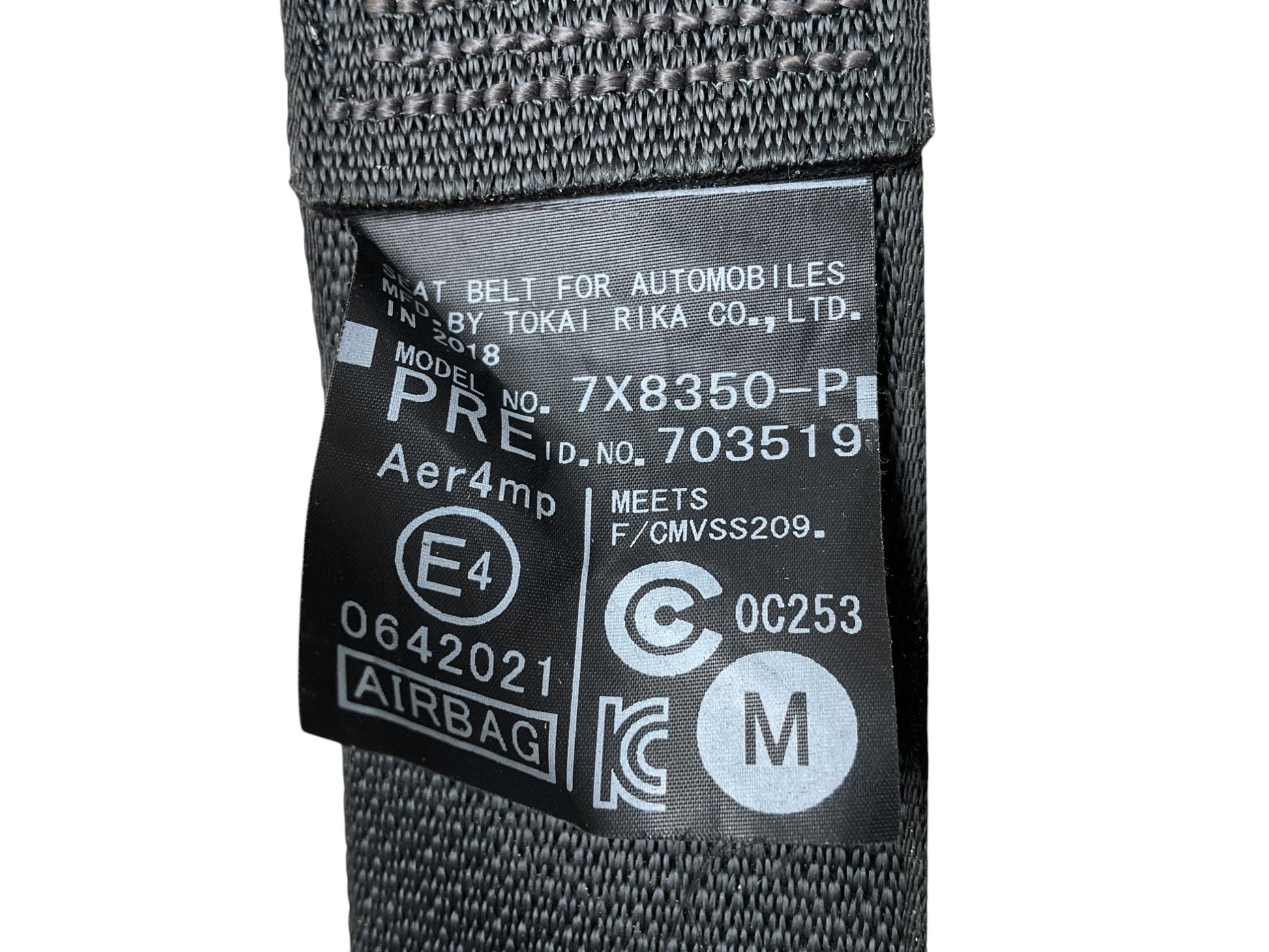 Cinturon del izq Toyota Rav4 2005-2012 - 7X8350-P