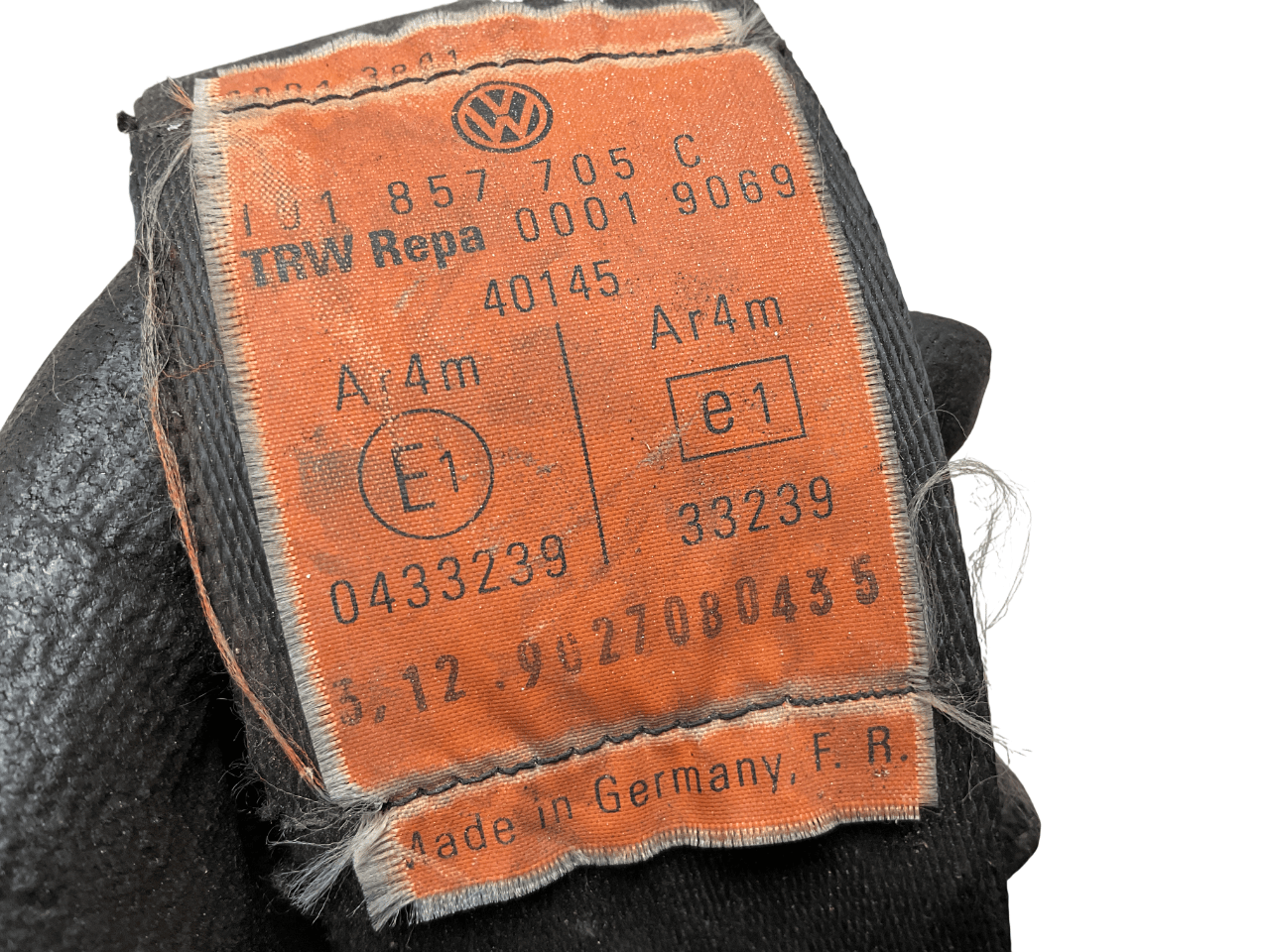 Cinturon del izq Volkswagen Golf 83-92 - 191857705