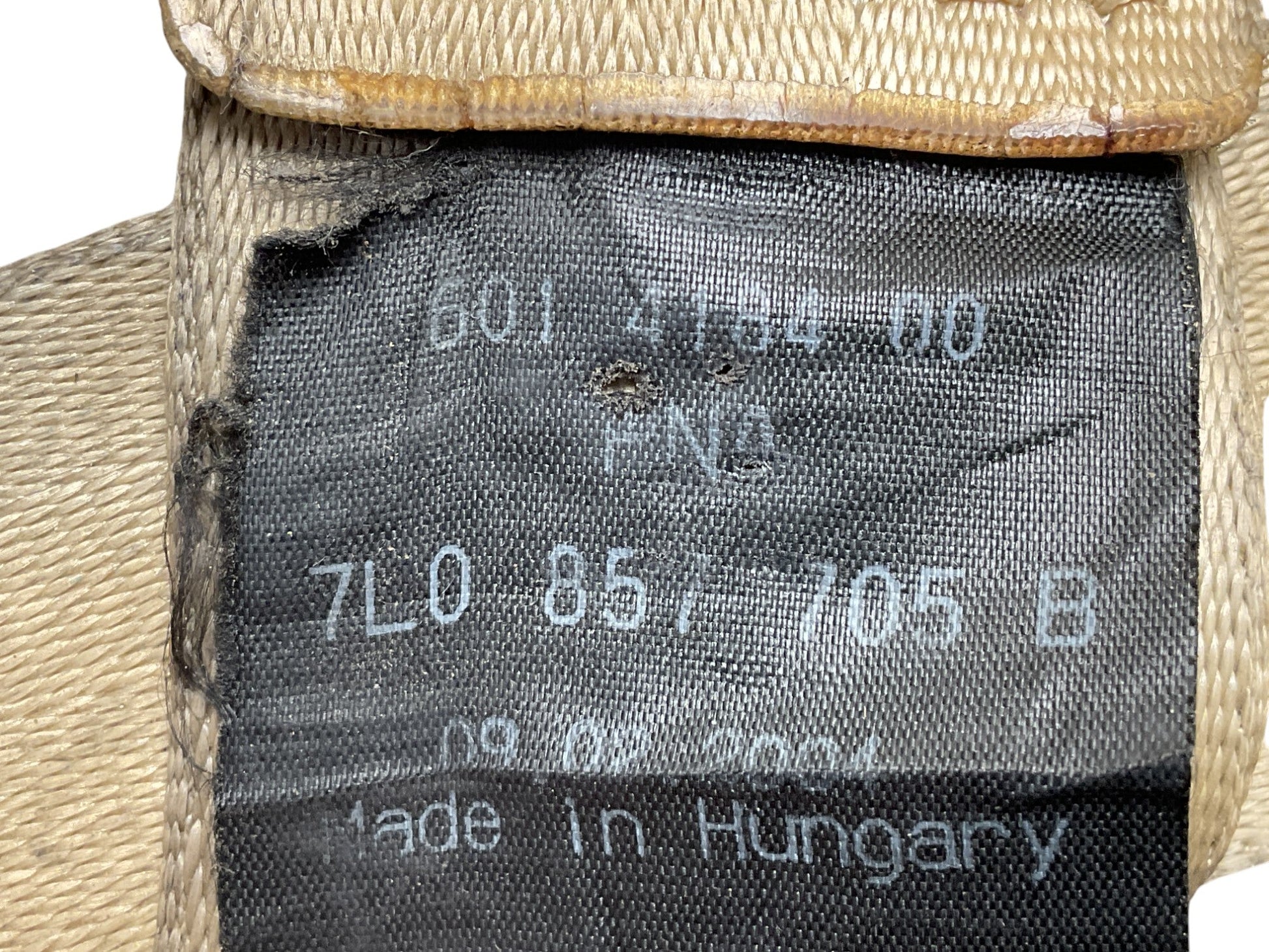 Cinturon del izq VW Touareg 2003 - 2010 - 7L0857705B