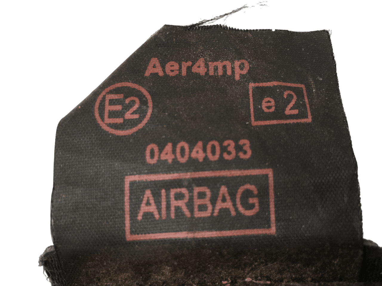 Cinturon delantero dcho Peugeot 207 - 0404033__