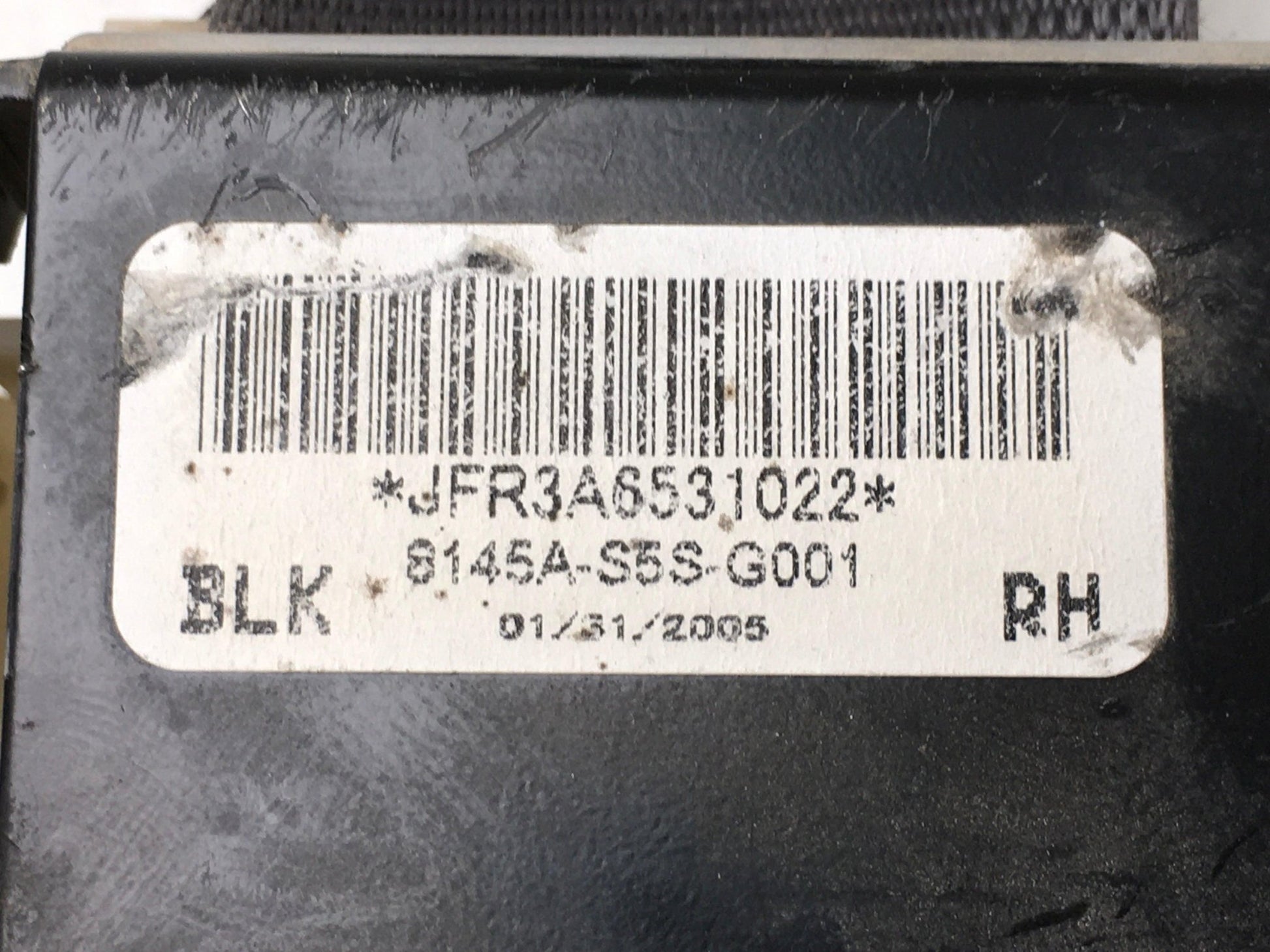 Cinturon delantero derecho Honda Civic VII - 8145AS5SG001