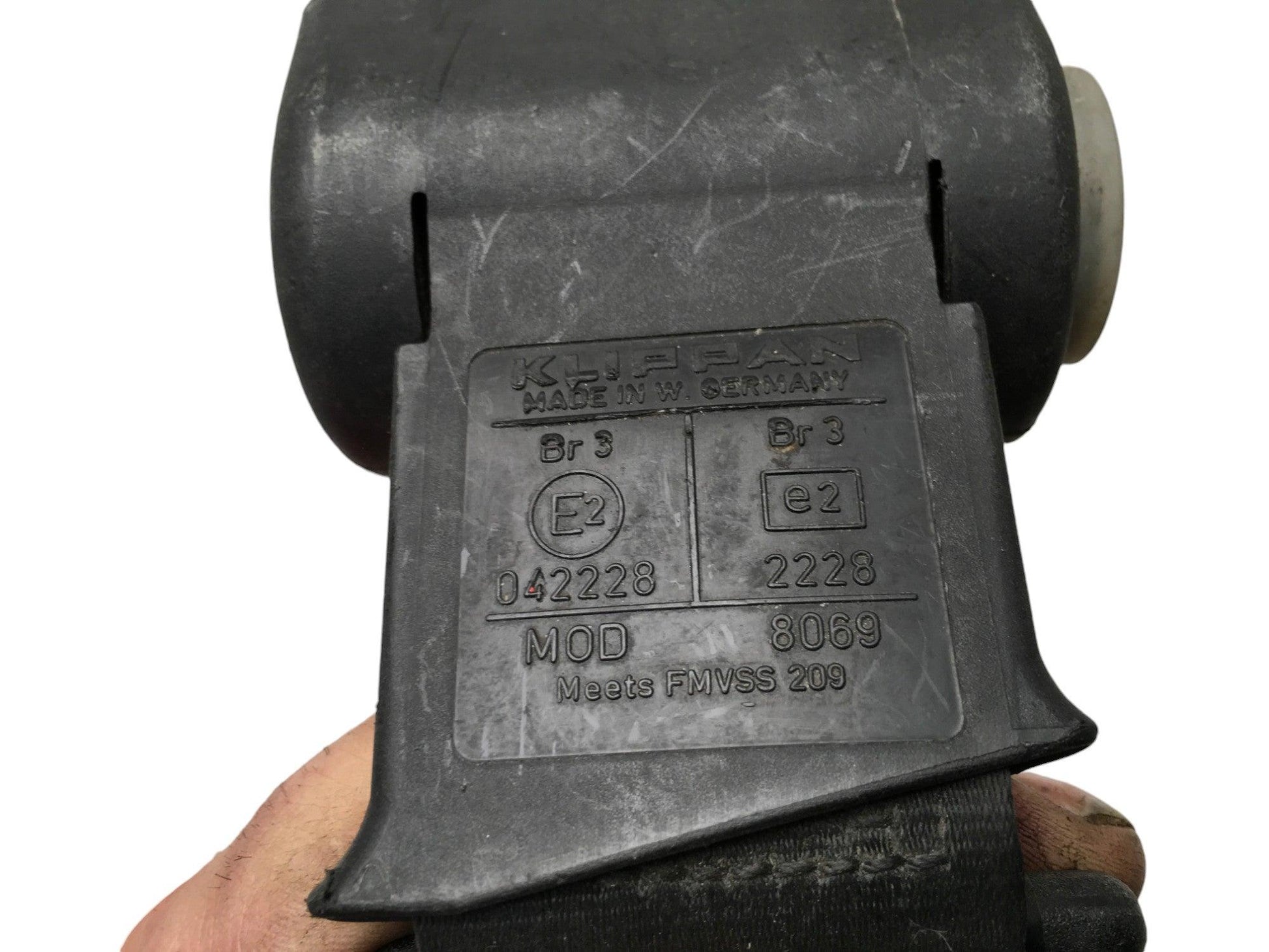 Cinturon tra cent Audi 80 B3 - 893857713A